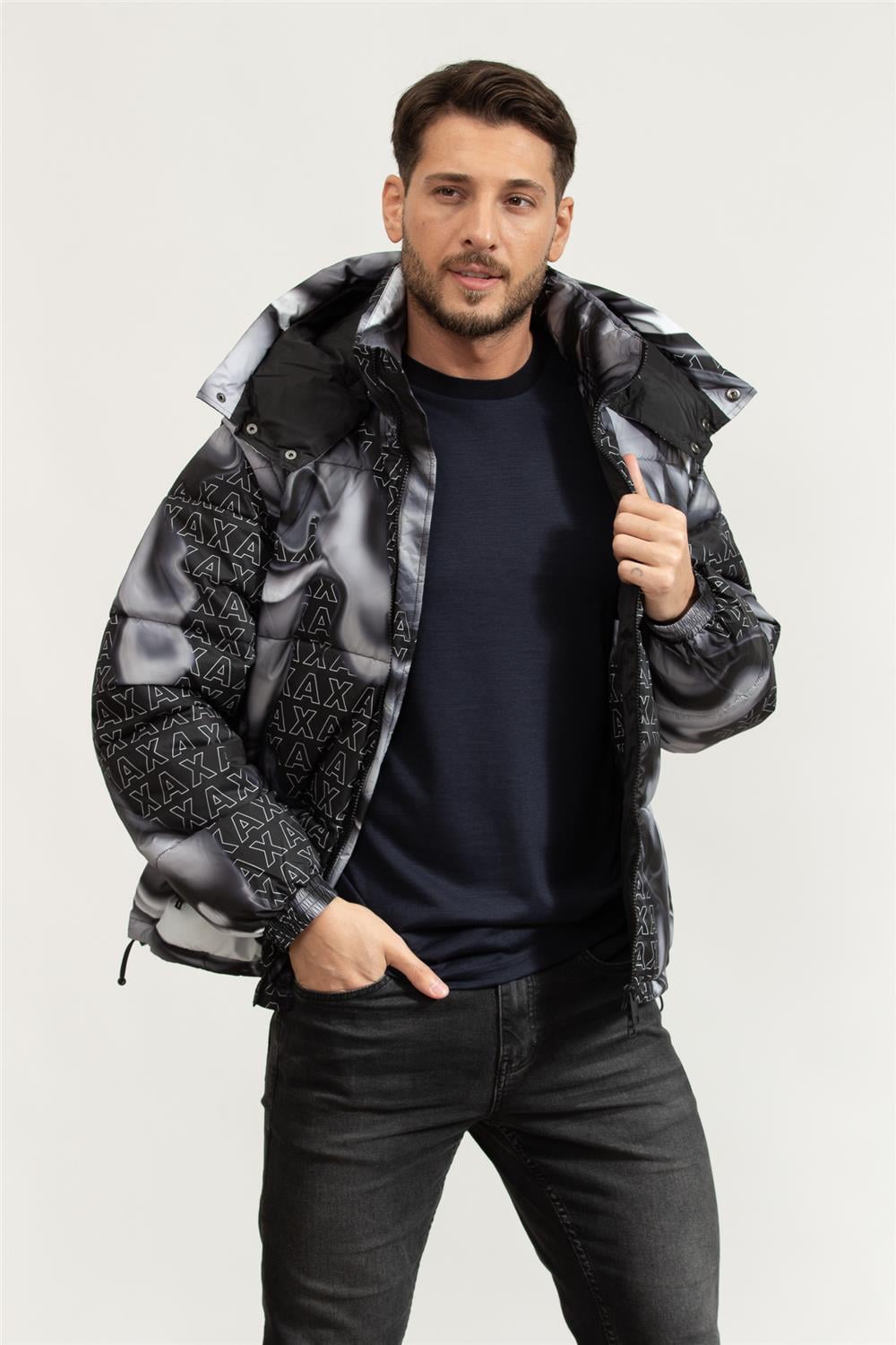 Armani Exchange Erkek Mont