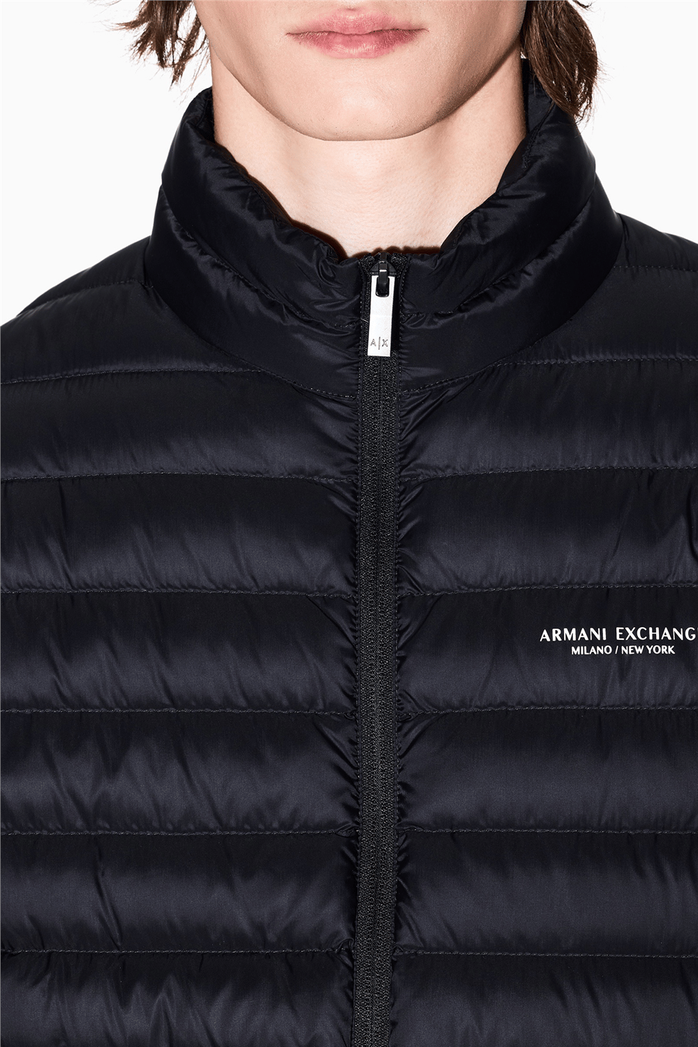 Armani Exchange Erkek Mont Siyah