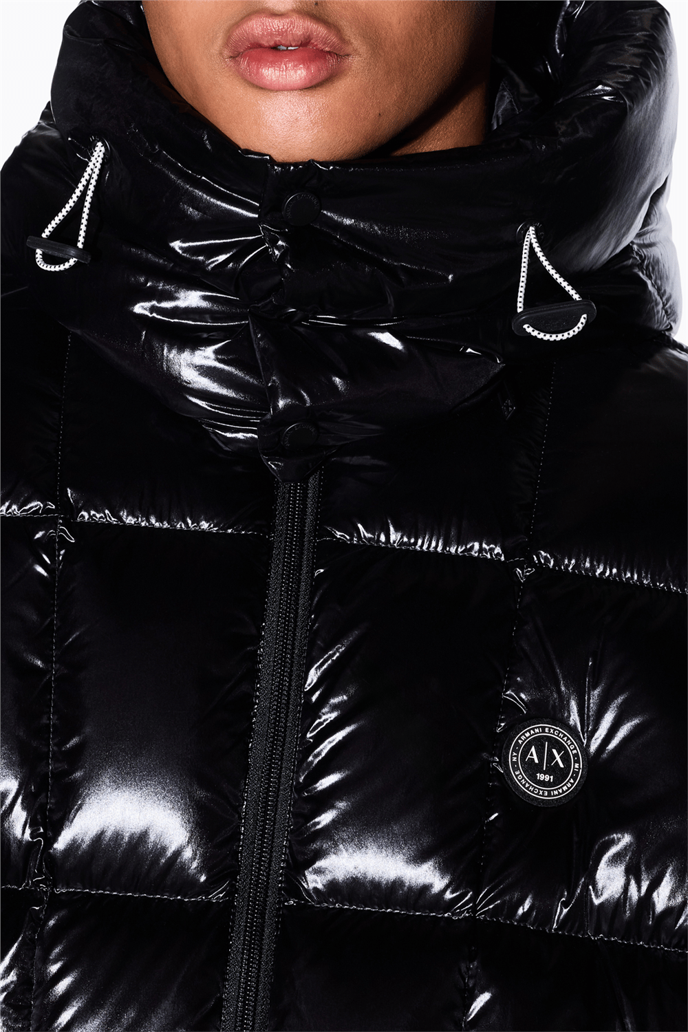 Armani Exchange Erkek Mont Siyah