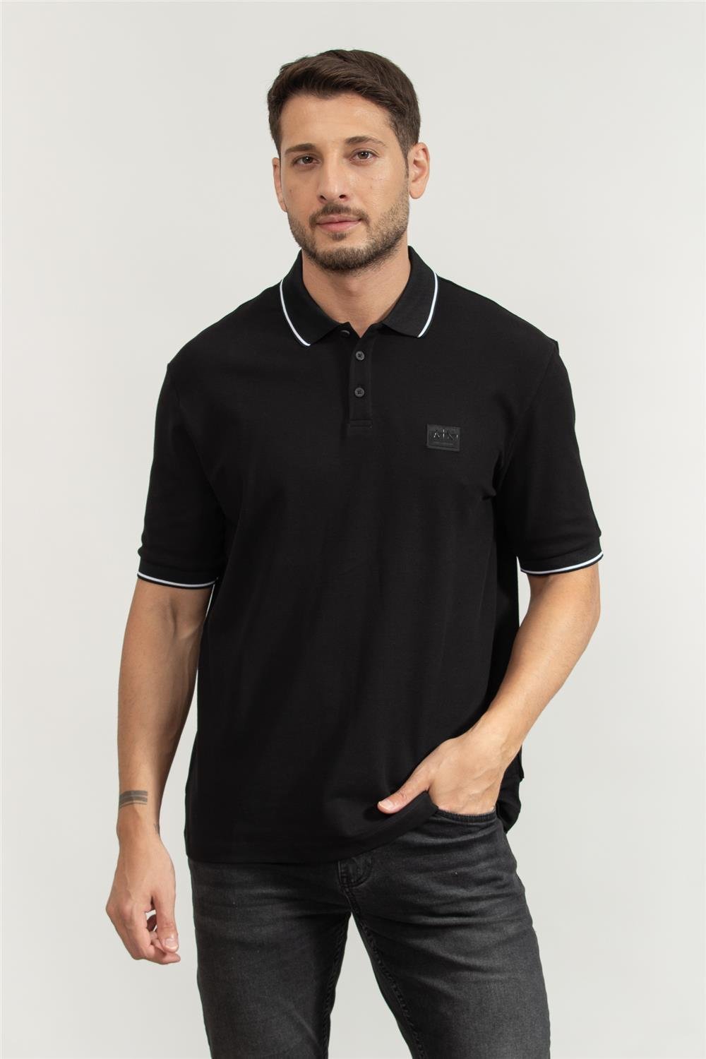 Armani Exchange Erkek Polo Yaka T-Shirt