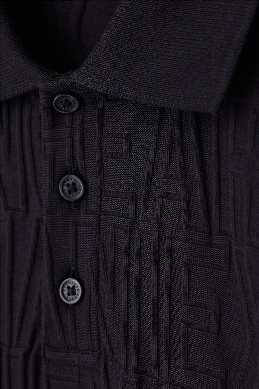 Armani Exchange Erkek Polo Yaka T-Shirt Siyah