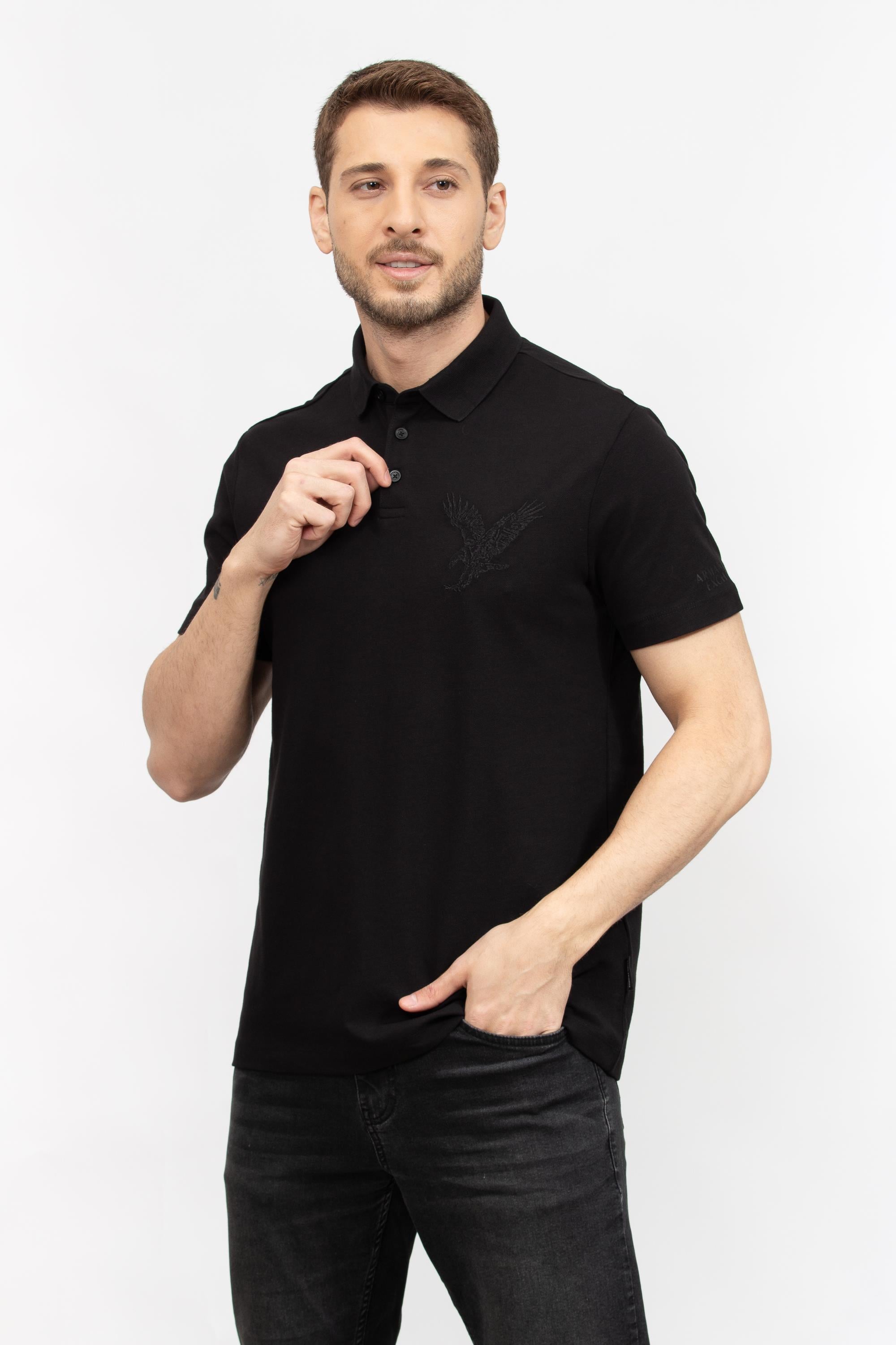 Armani Exchange Erkek Polo Yaka T-Shirt