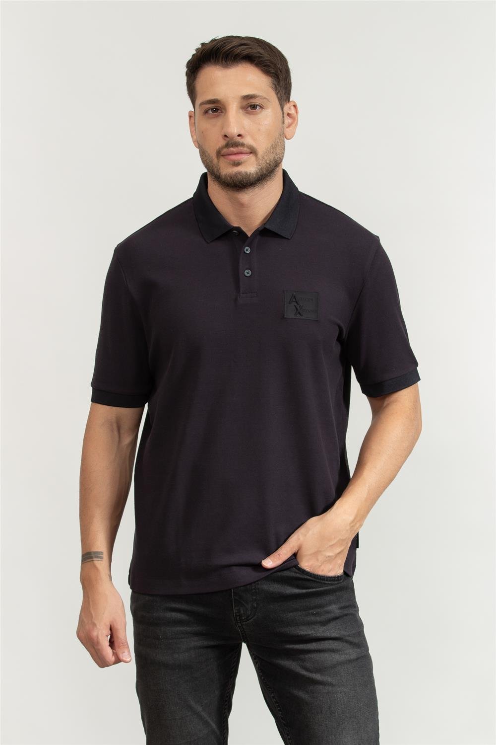 Armani Exchange Erkek Polo Yaka T-Shirt