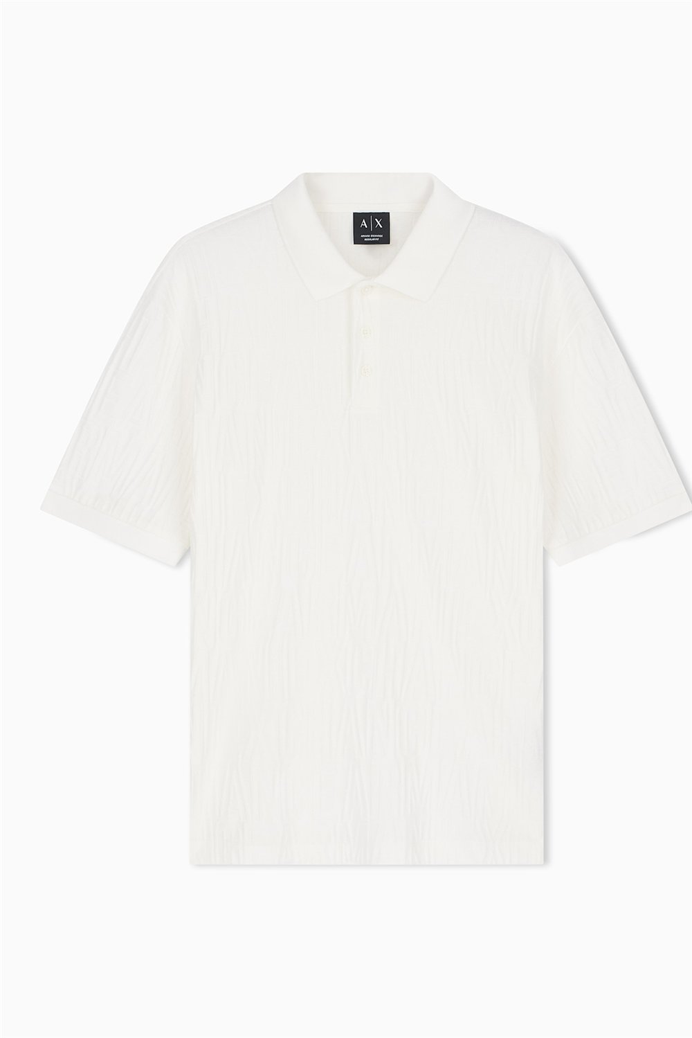 Armani Exchange Erkek Polo Yaka T-Shirt Beyaz