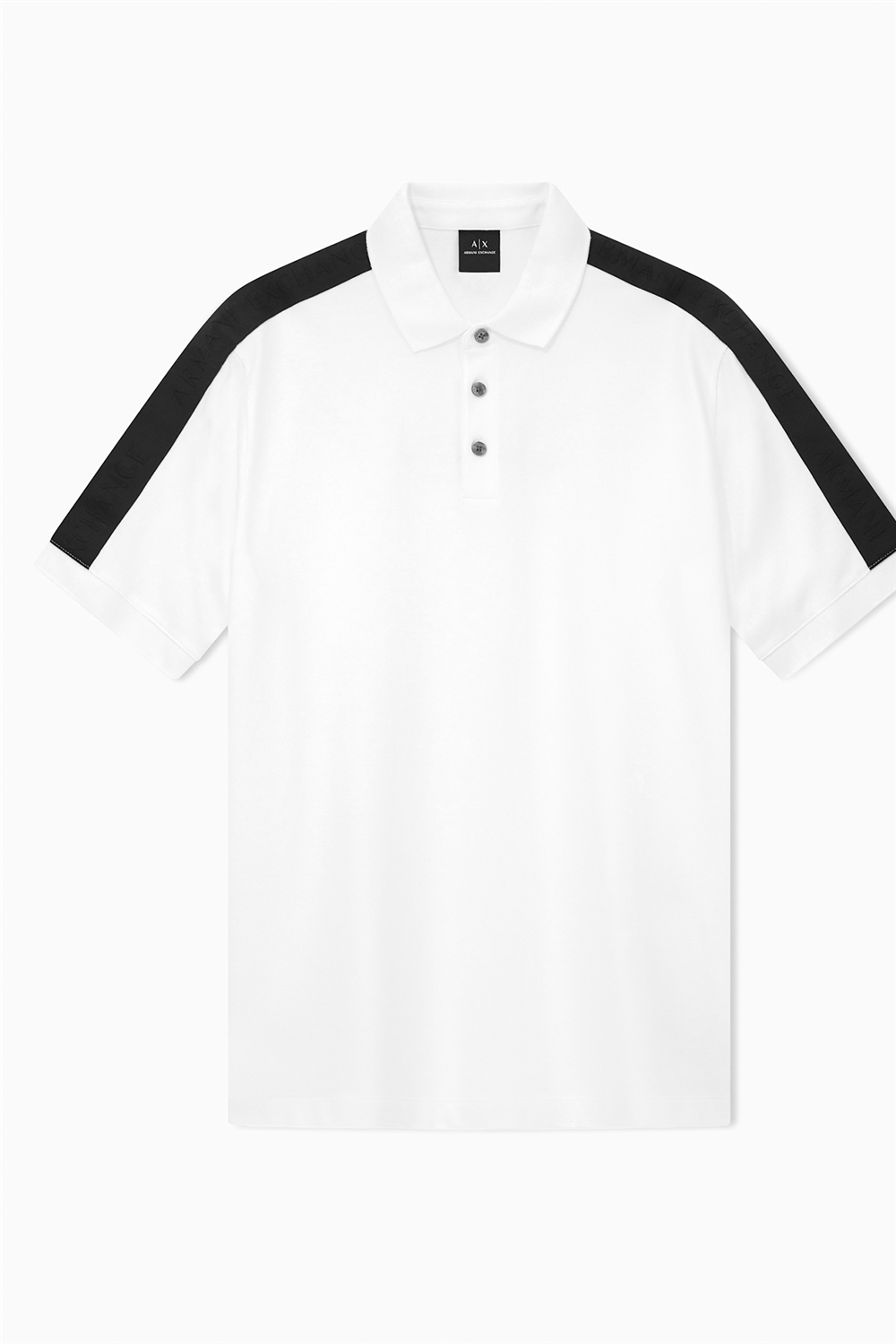Armani Exchange Erkek Polo Yaka T-Shirt Beyaz