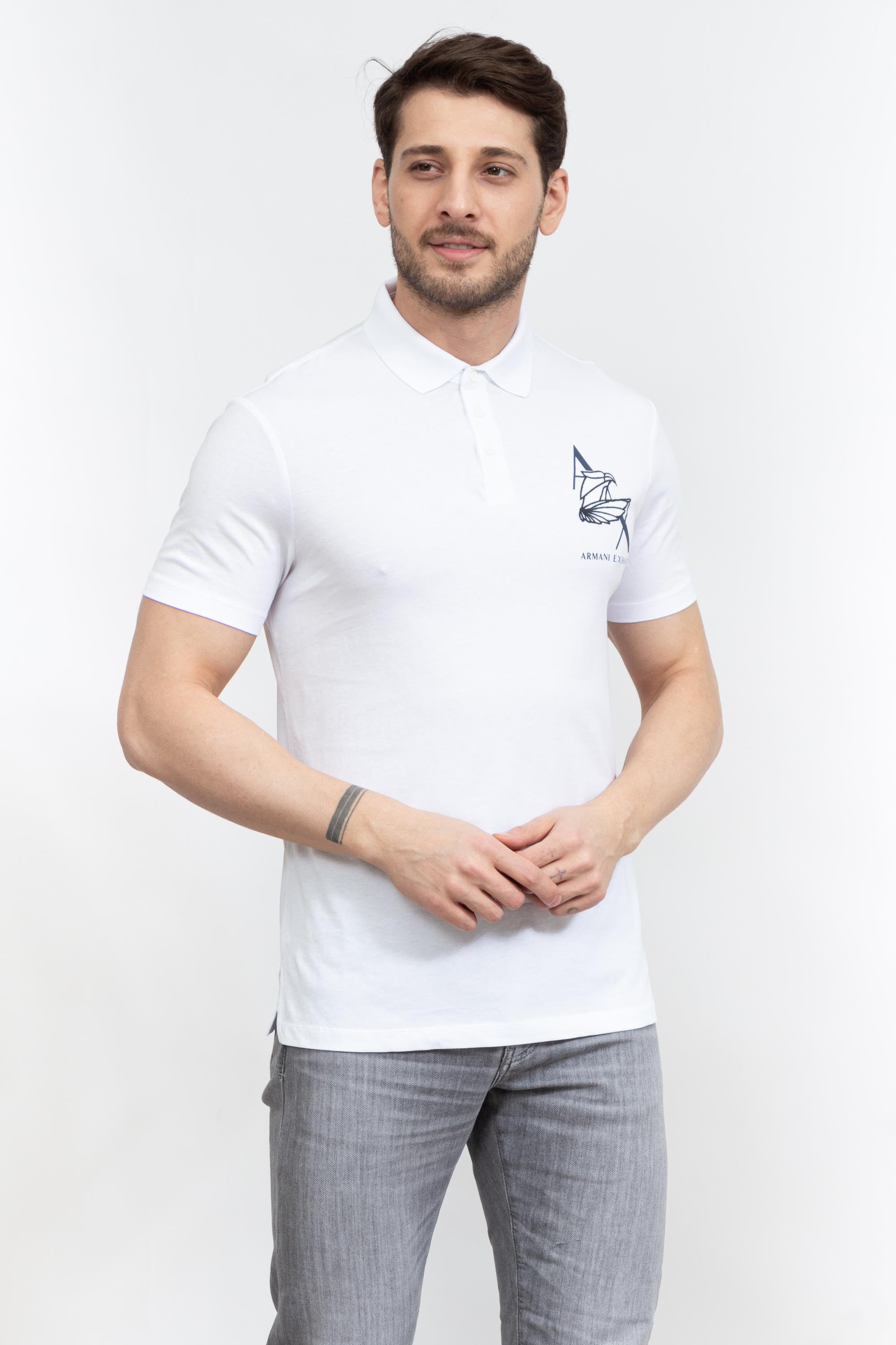 Armani Exchange Erkek Polo Yaka T-Shirt