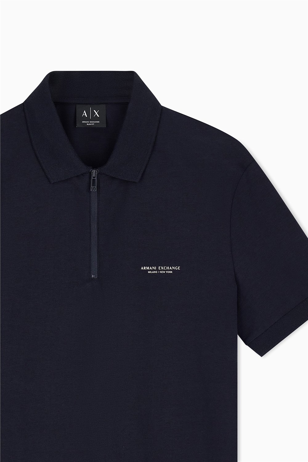 Armani Exchange Erkek Polo Yaka T-Shirt Lacivert
