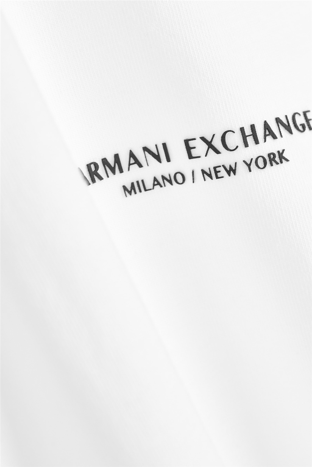 Armani Exchange Erkek Polo Yaka T-Shirt Beyaz