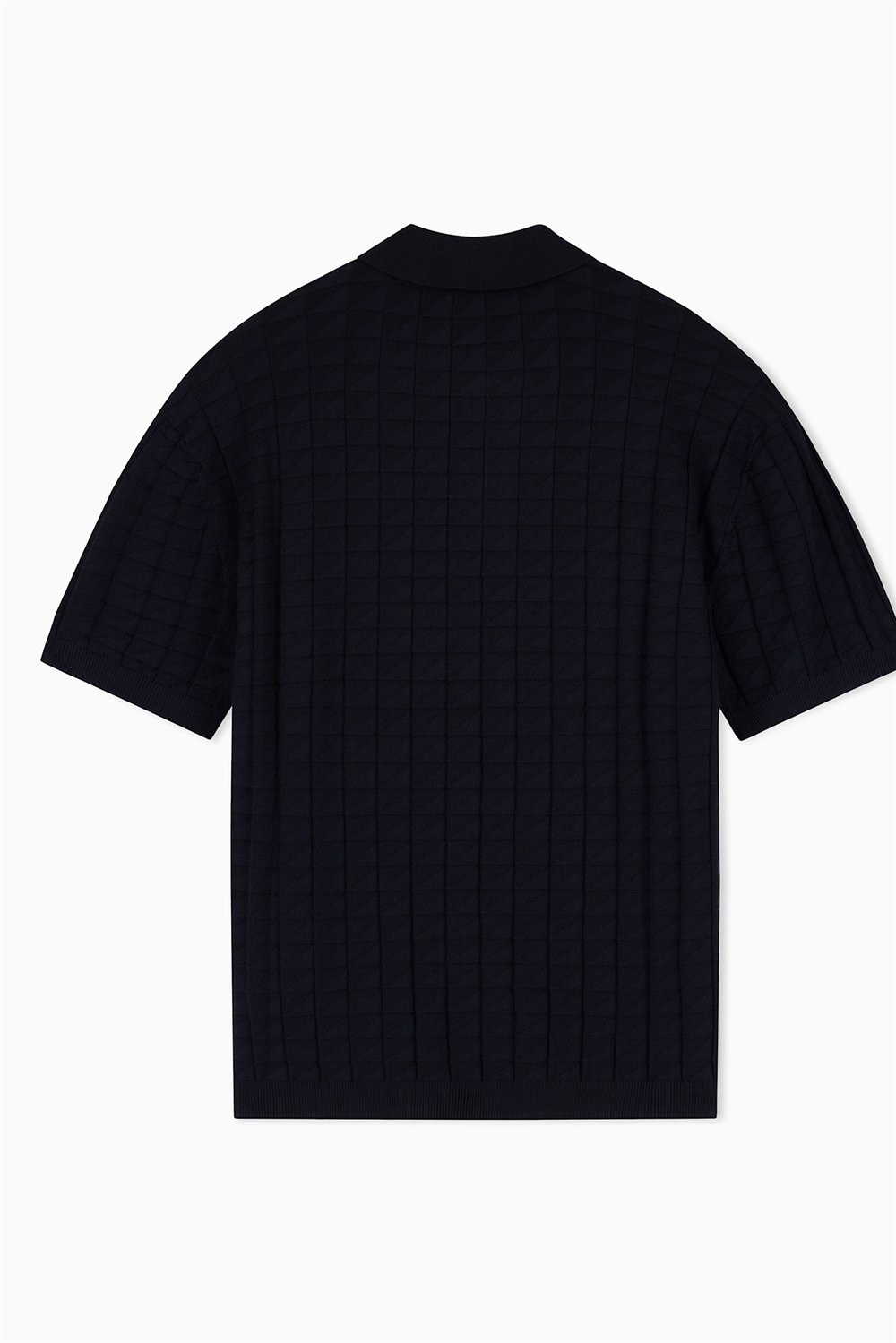Armani Exchange Erkek Polo Yaka Triko Lacivert