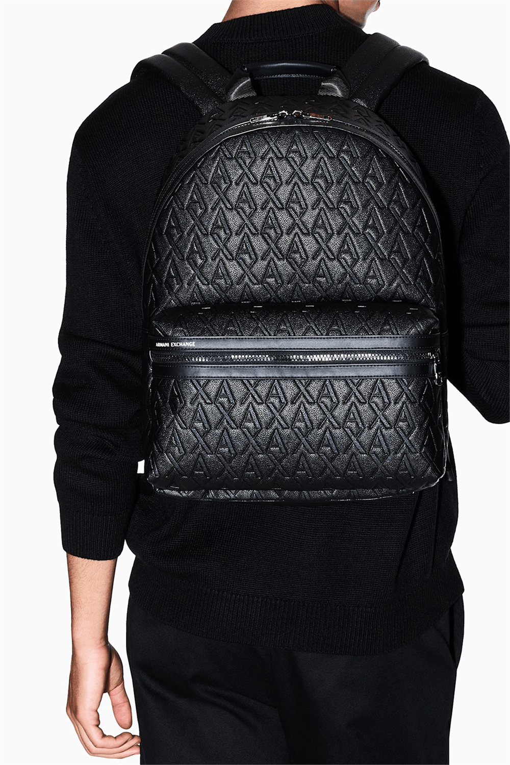 Armani Exchange Erkek Sırt Çantası Siyah