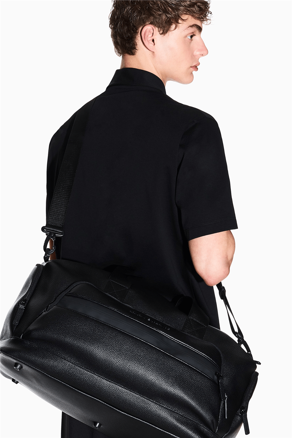 Armani Exchange Erkek Spor Çantası Siyah
