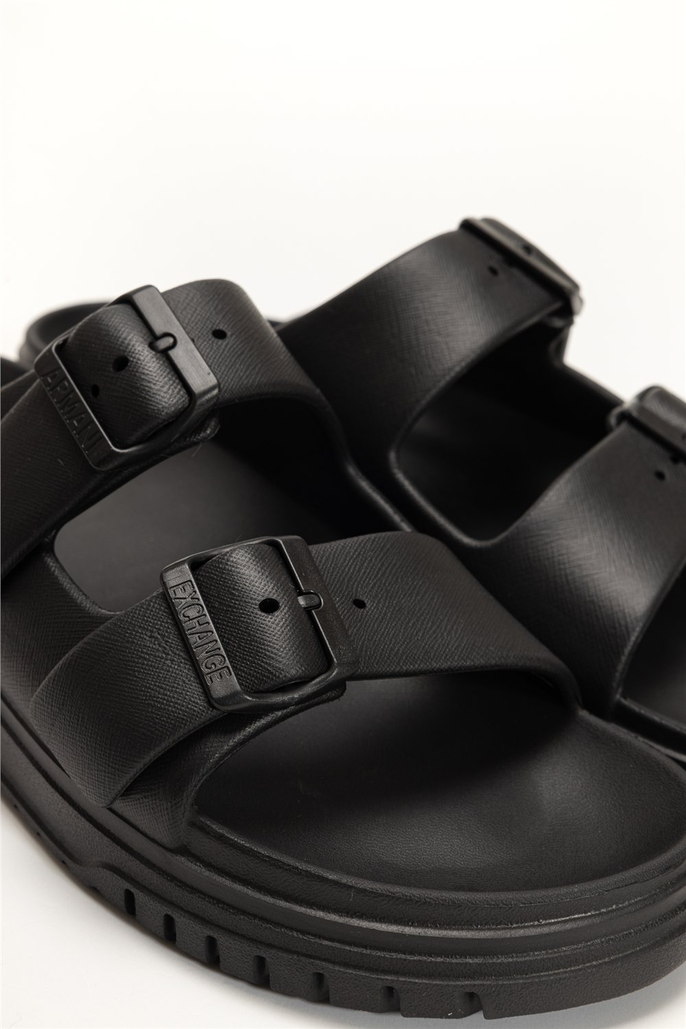 Armani Exchange Erkek Terlik Siyah