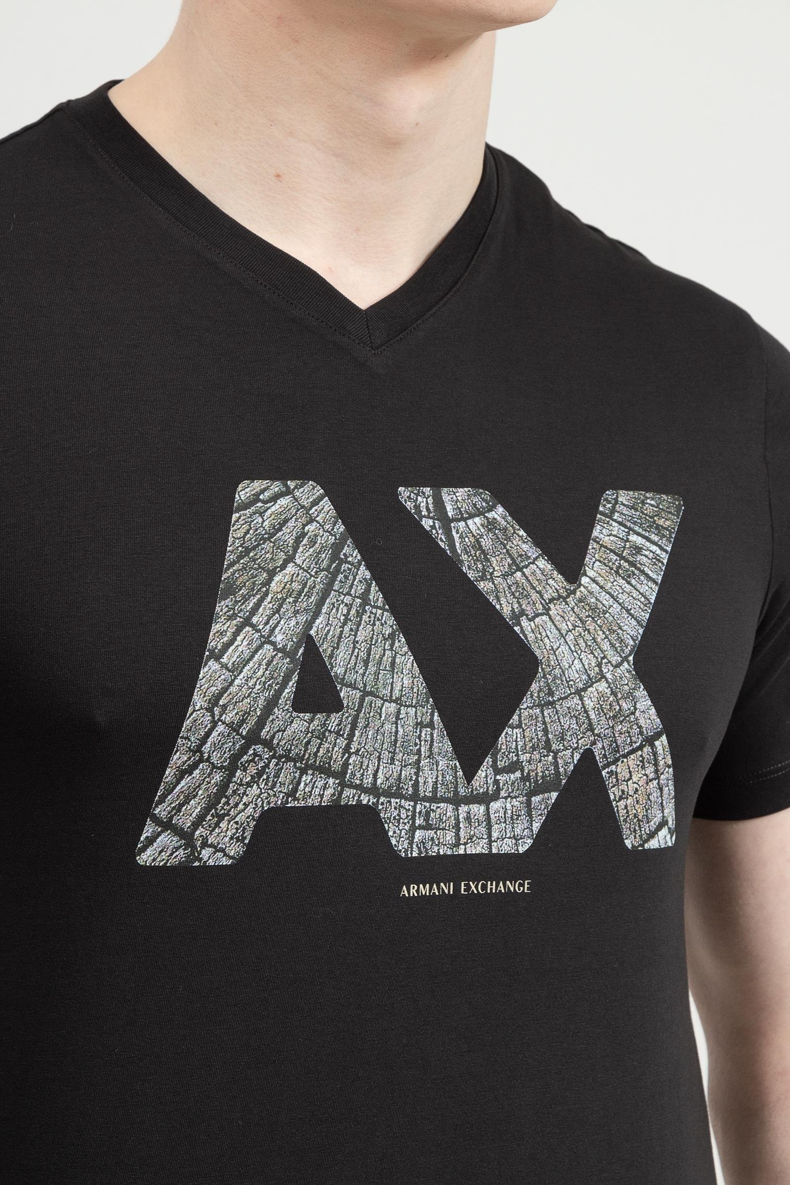Armani Exchange Erkek V Yaka T-Shirt
