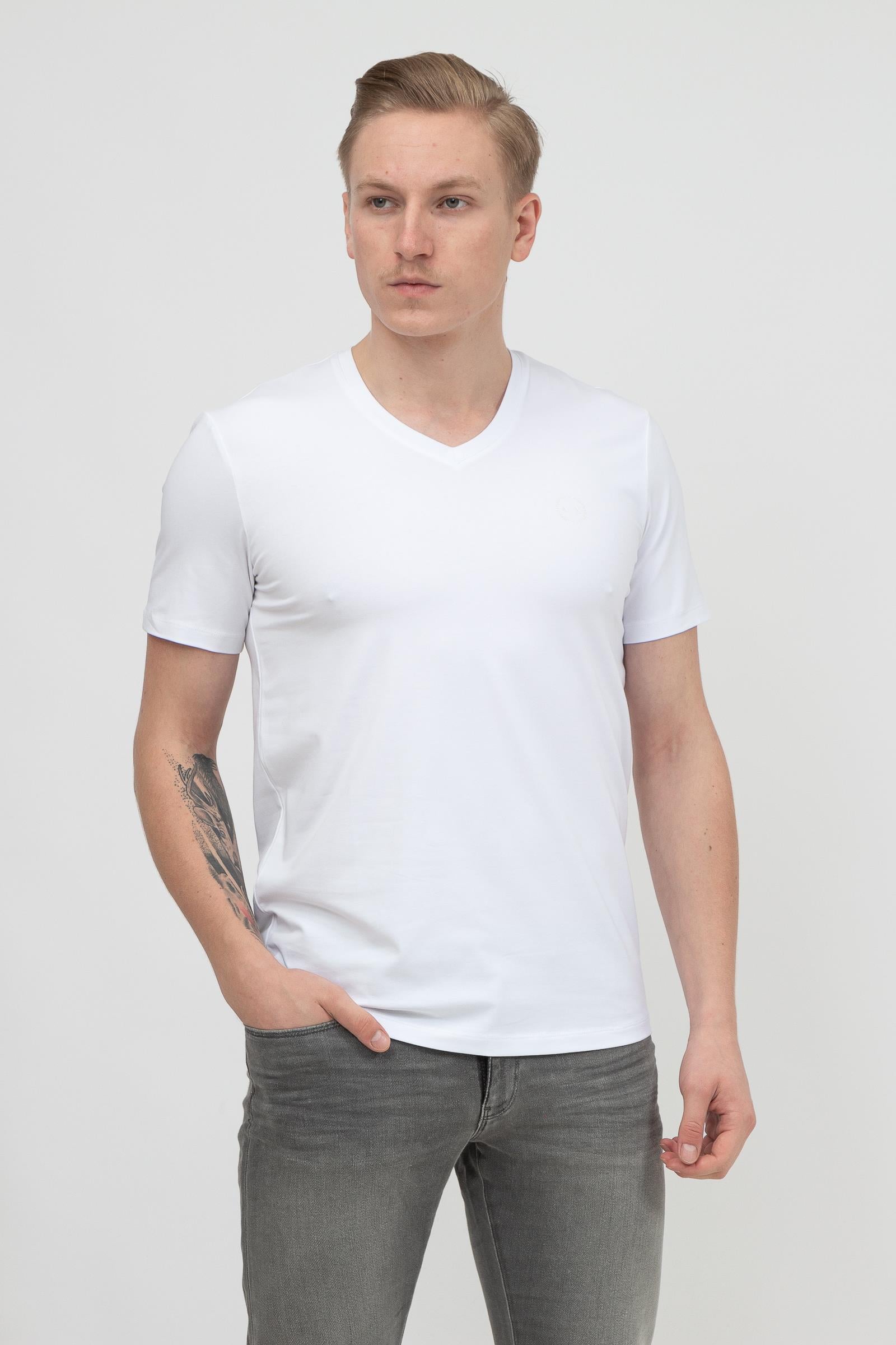 Armani Exchange Erkek V Yaka T-Shirt