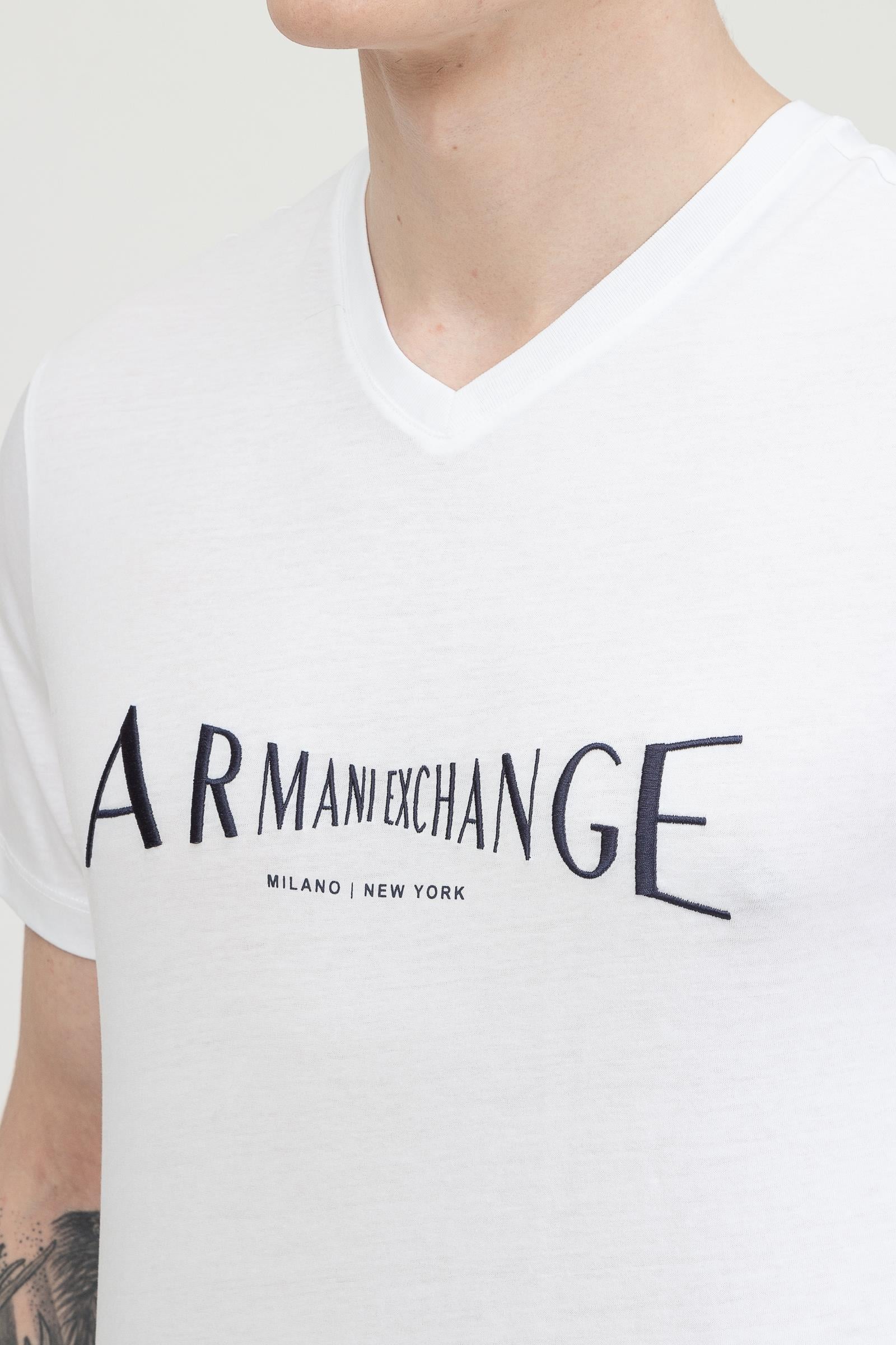 Armani Exchange Erkek V Yaka T-Shirt