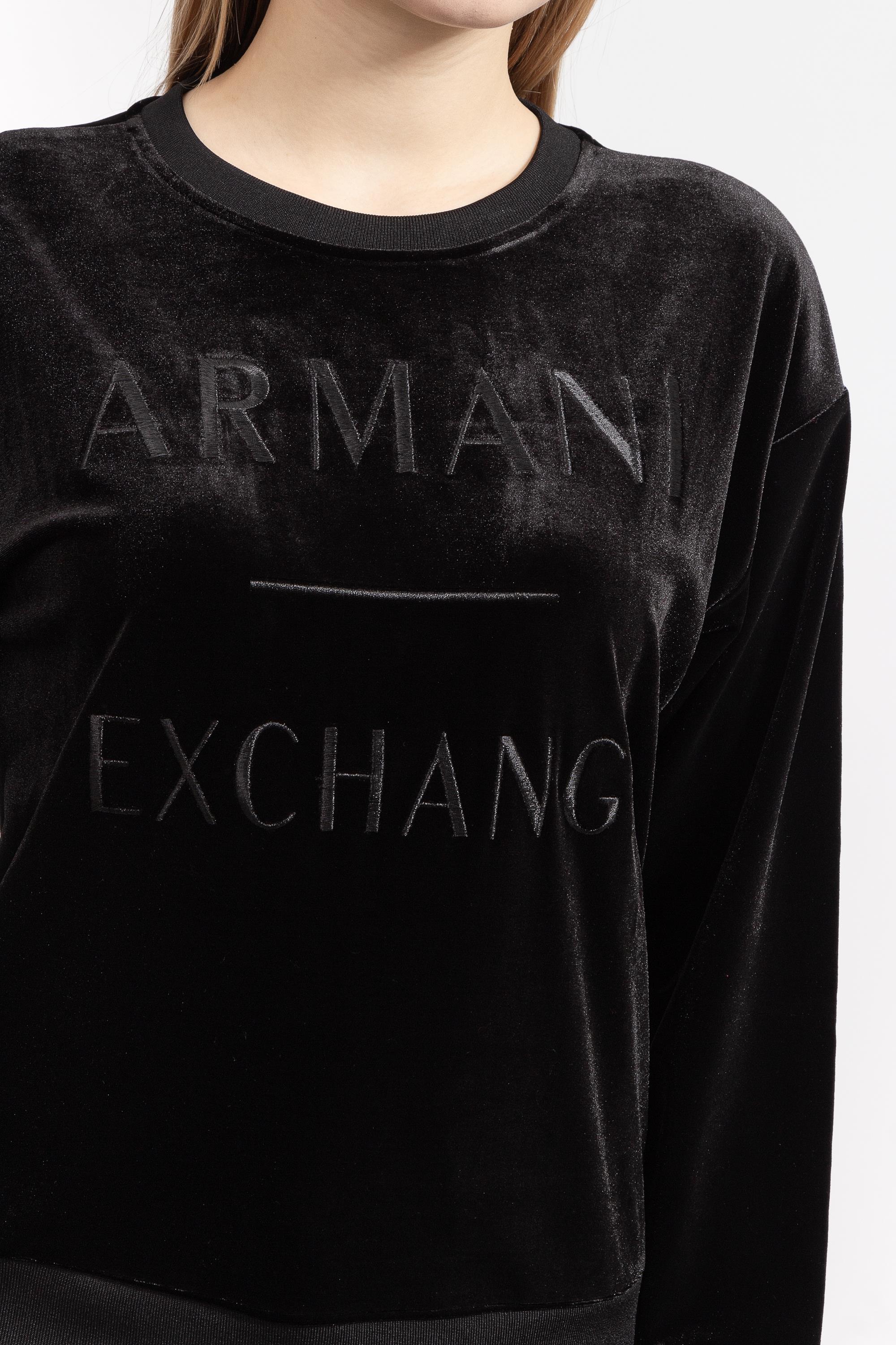 Armani Exchange Kadın Bisiklet Yaka Sweatshirt