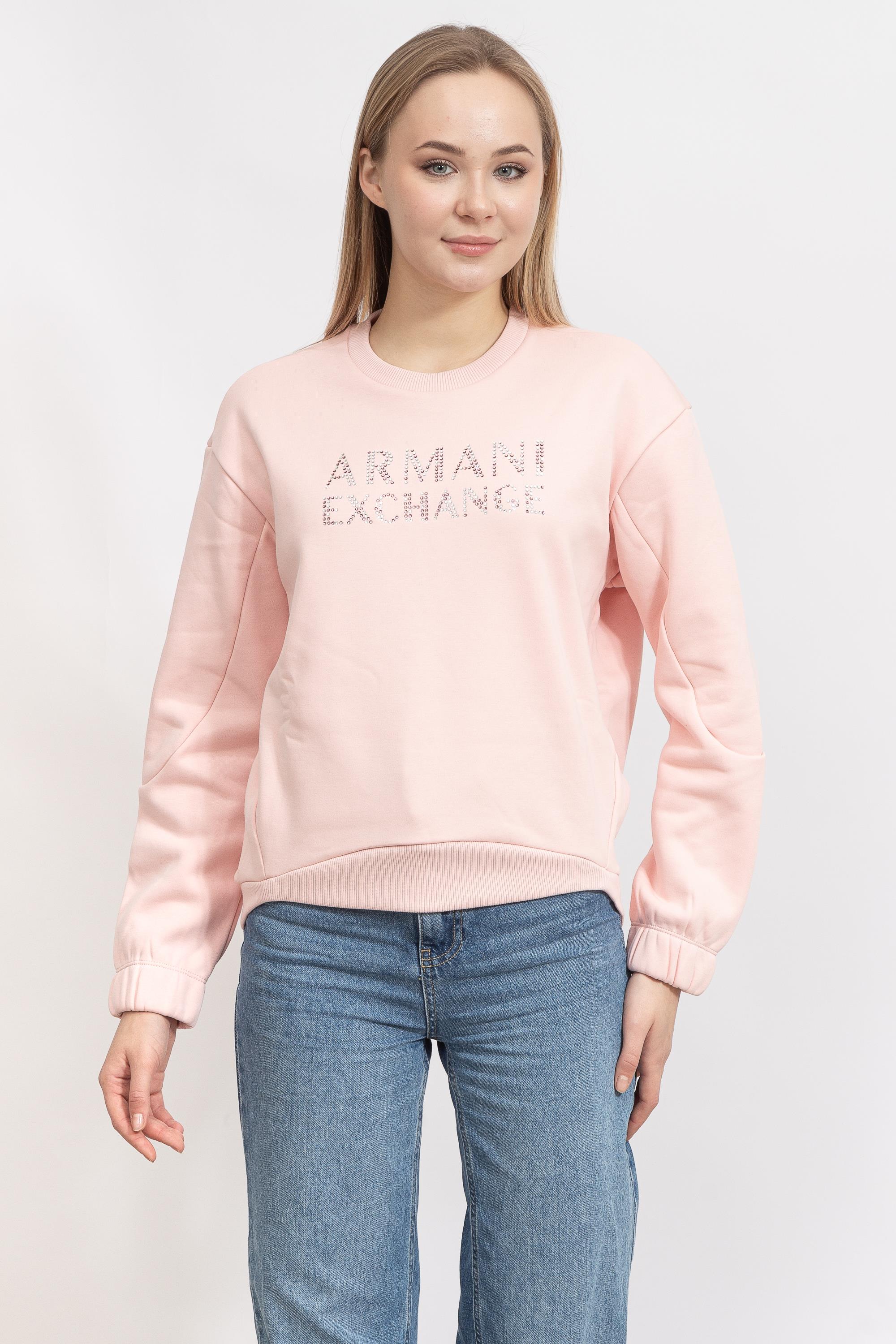 Armani Exchange Kadın Bisiklet Yaka Sweatshirt