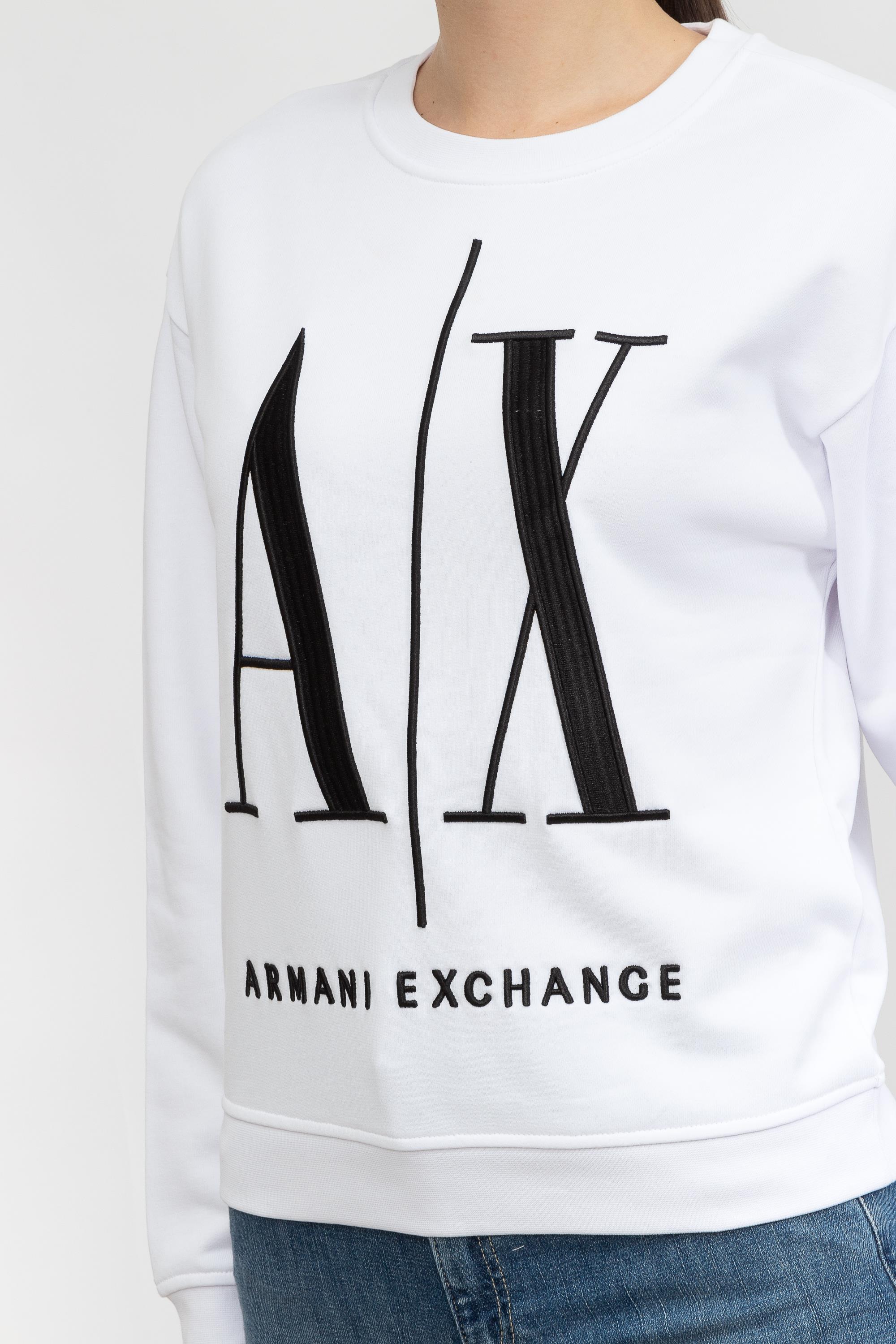 Armani Exchange Kadın Bisiklet Yaka Sweatshirt