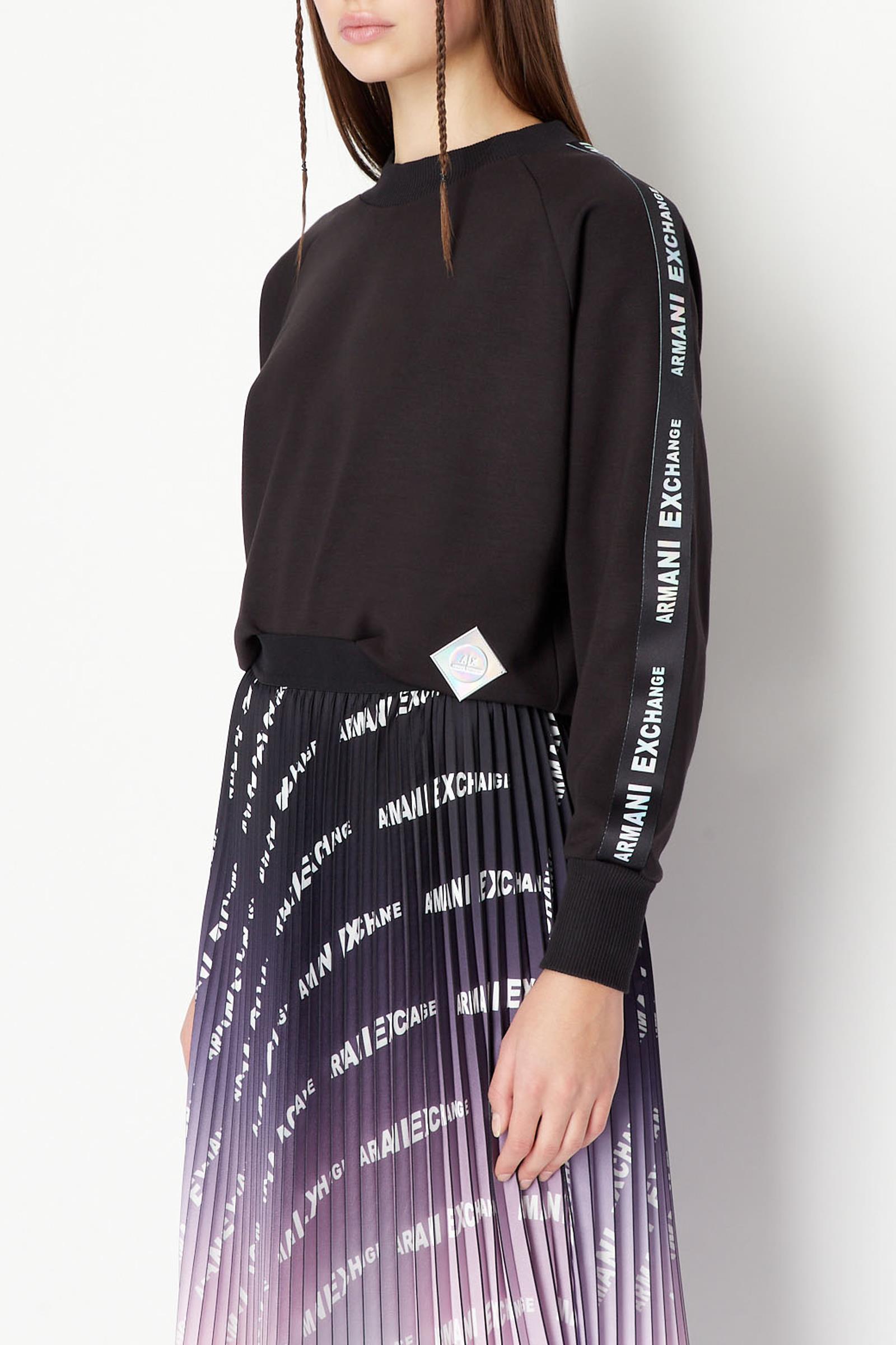 Armani Exchange Kadın Bisiklet Yaka Sweatshirt