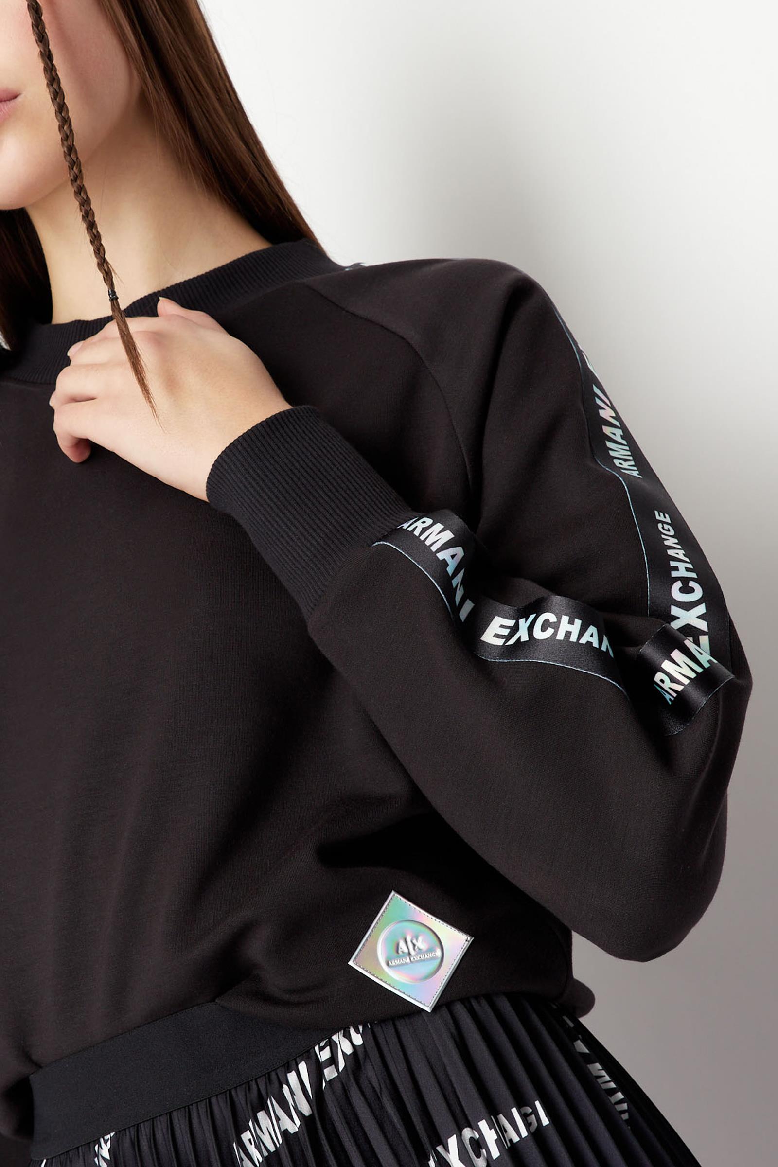 Armani Exchange Kadın Bisiklet Yaka Sweatshirt