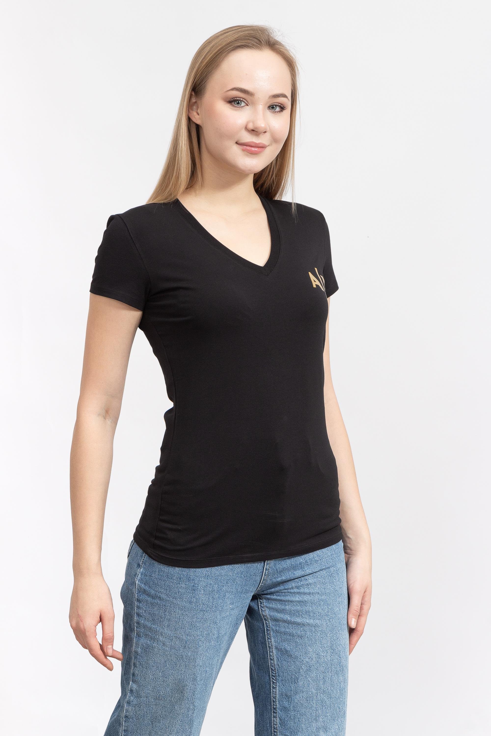 Armani Exchange Kadın Bisiklet Yaka T-Shirt