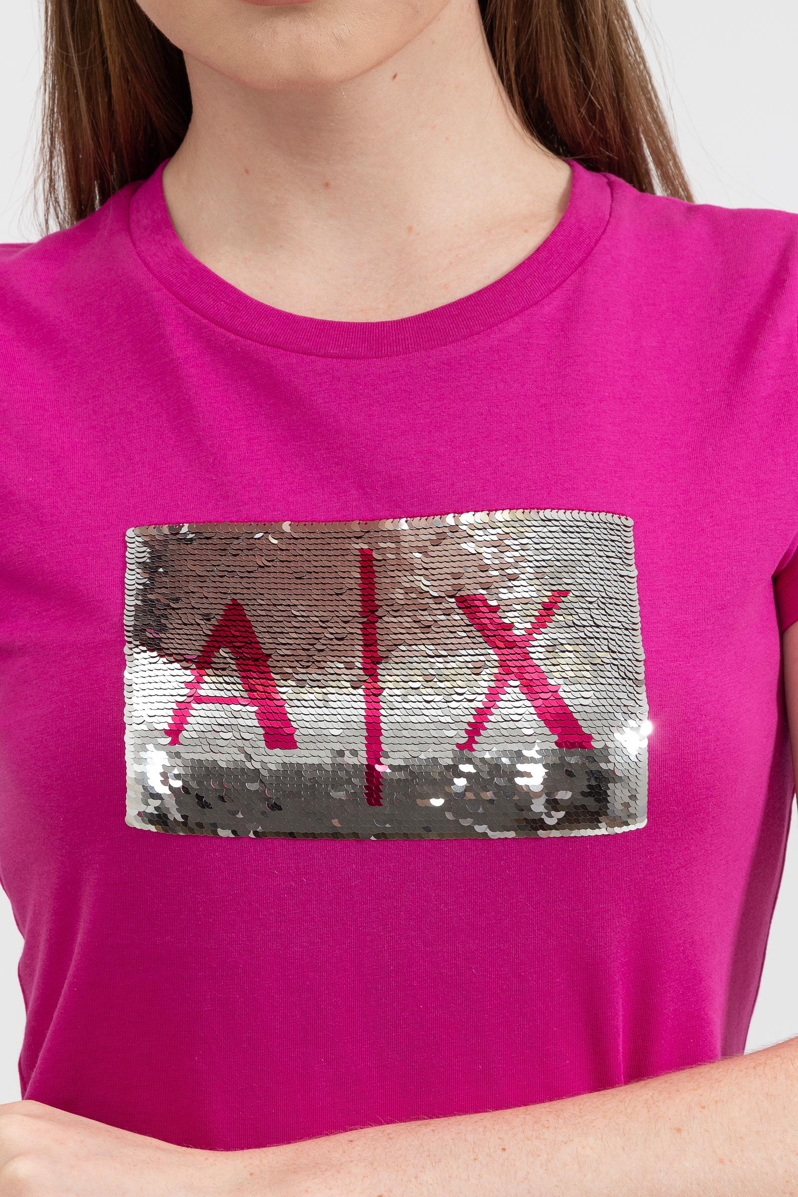 Armani Exchange Kadın Bisiklet Yaka T-Shirt