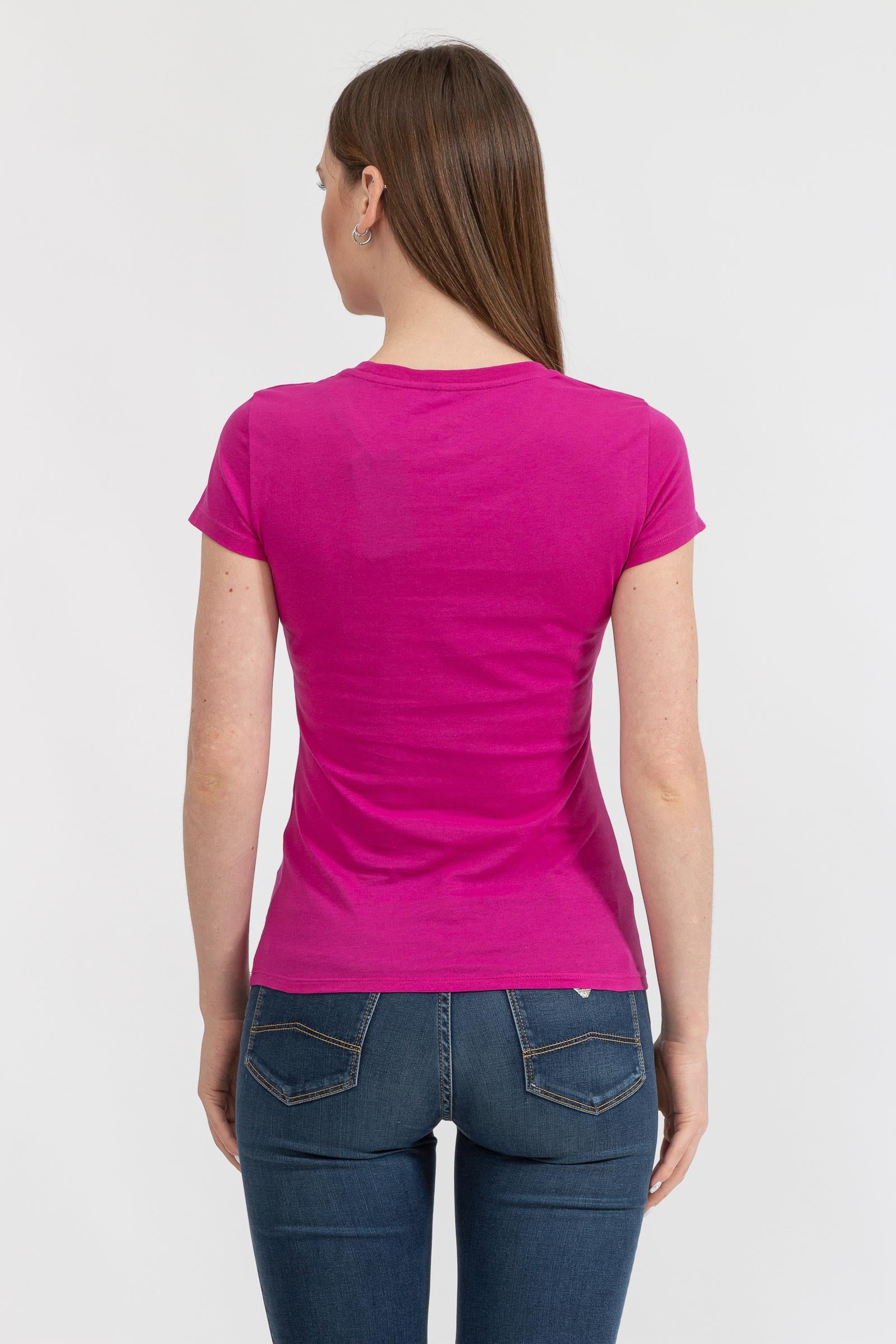 Armani Exchange Kadın Bisiklet Yaka T-Shirt