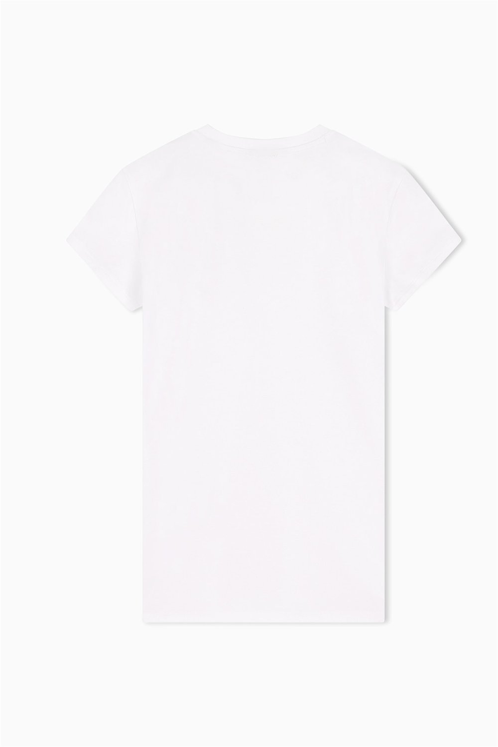 Armani Exchange Kadın Bisiklet Yaka T-Shirt Beyaz