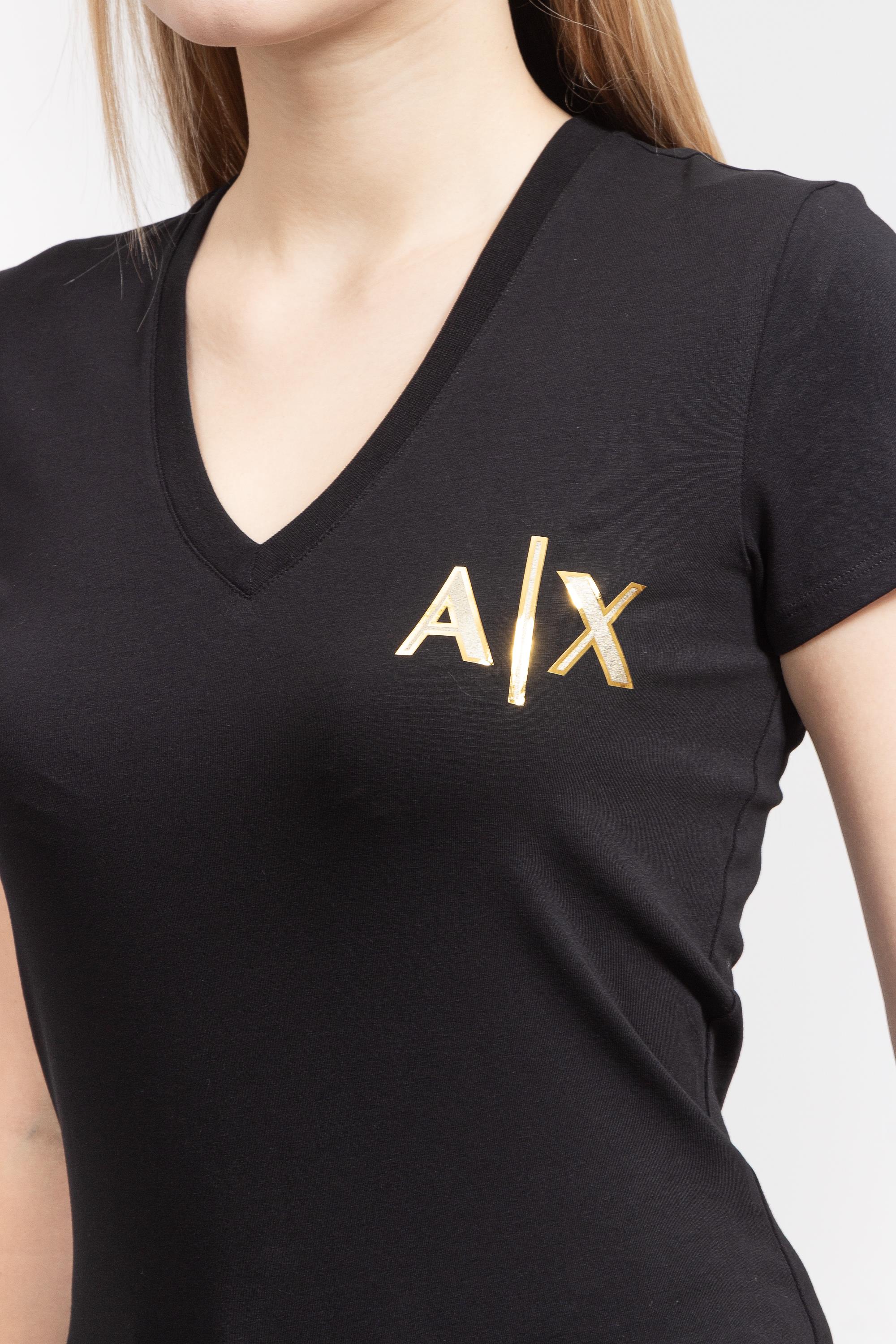 Armani Exchange Kadın Bisiklet Yaka T-Shirt