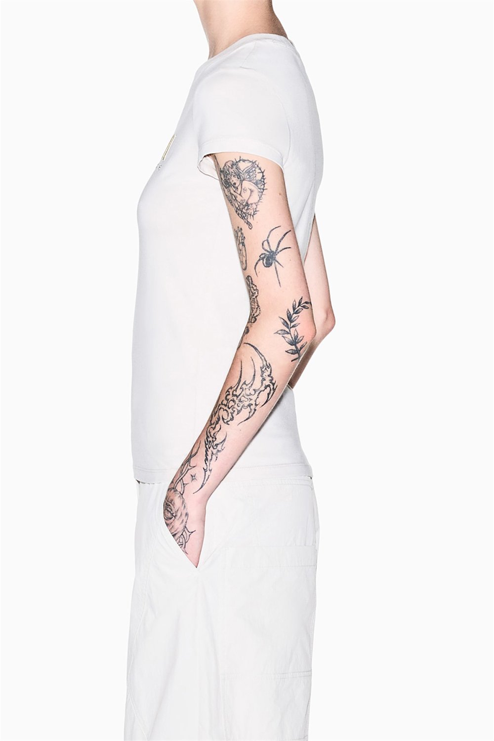 Armani Exchange Kadın Bisiklet Yaka T-Shirt
