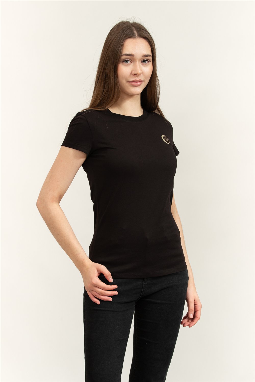 Armani Exchange Kadın Bisiklet Yaka T-Shirt