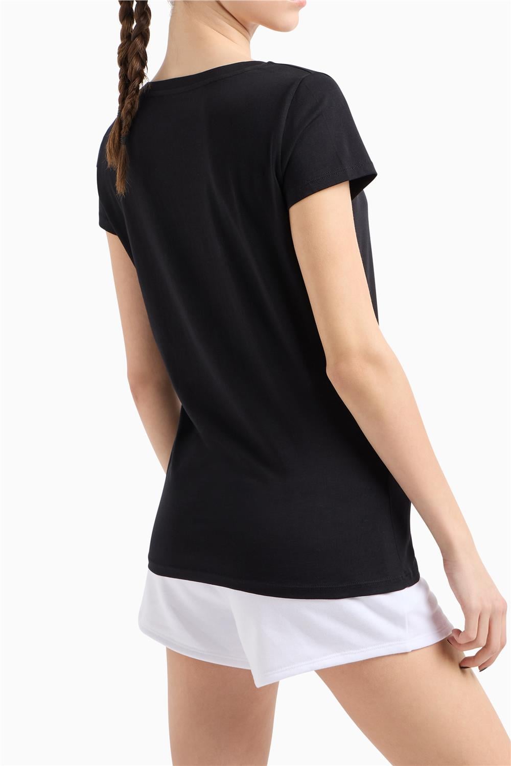 Armani Exchange Kadın Bisiklet Yaka T-Shirt