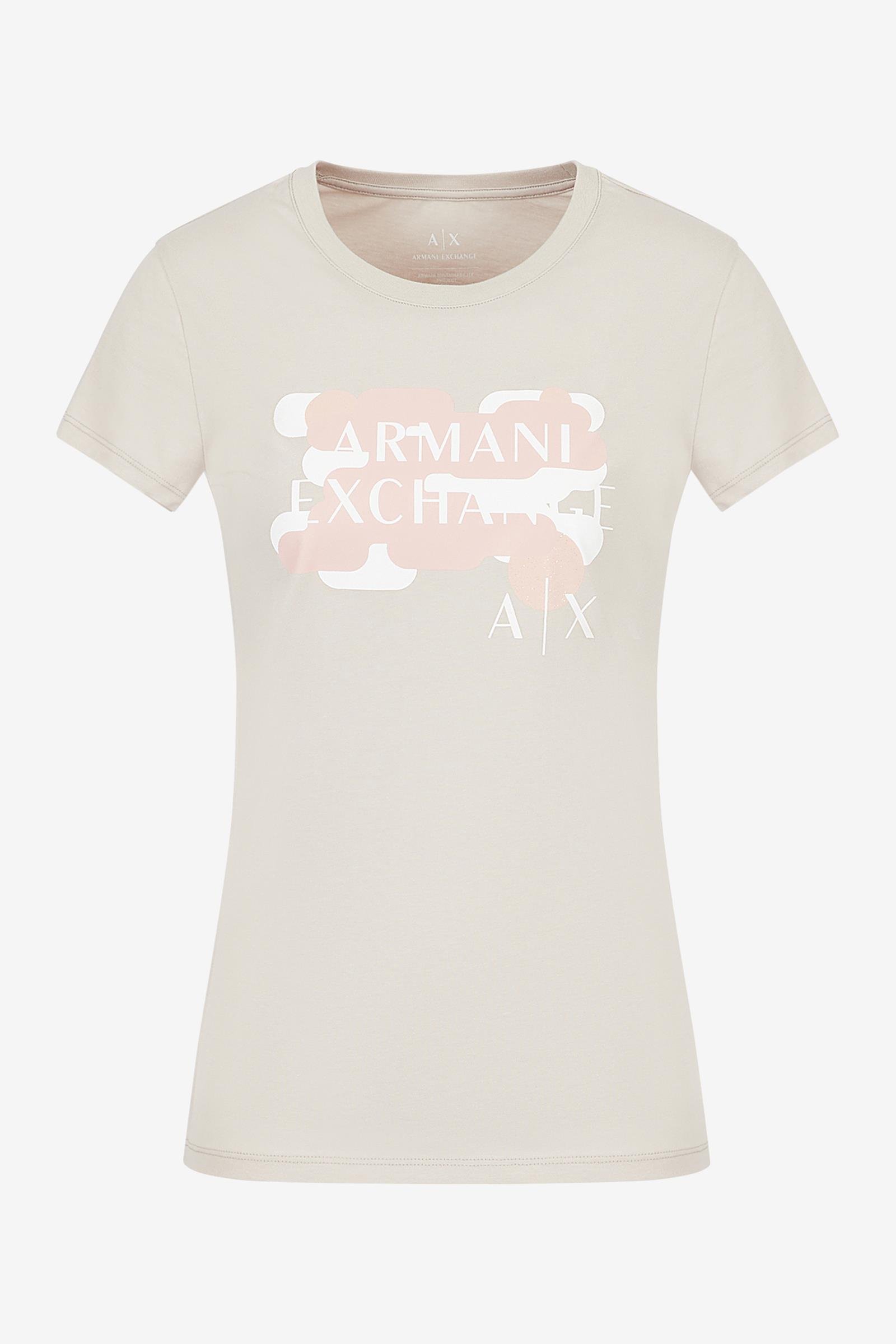 Armani Exchange Kadın Bisiklet Yaka T-Shirt
