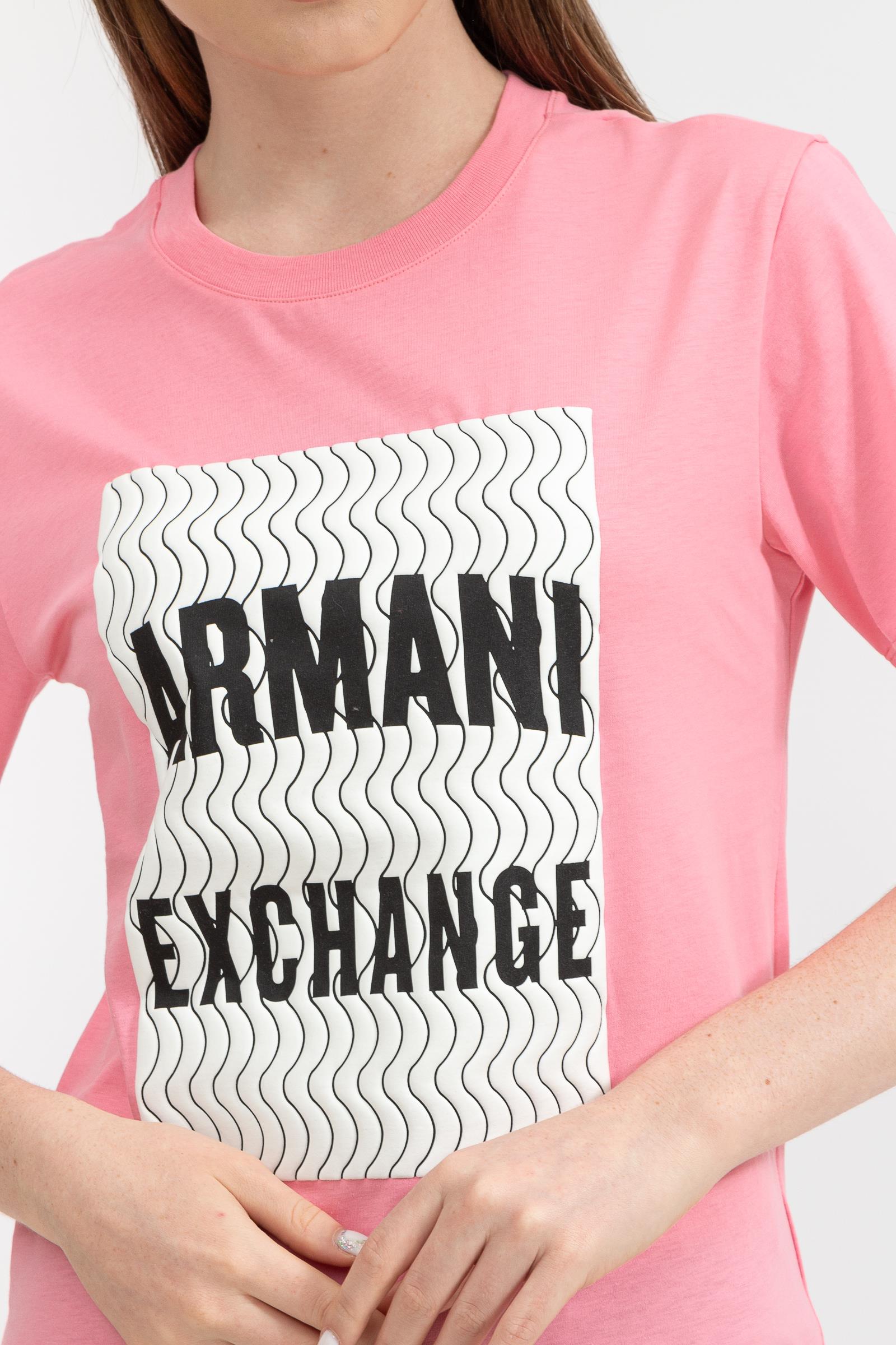 Armani Exchange Kadın Bisiklet Yaka T-Shirt