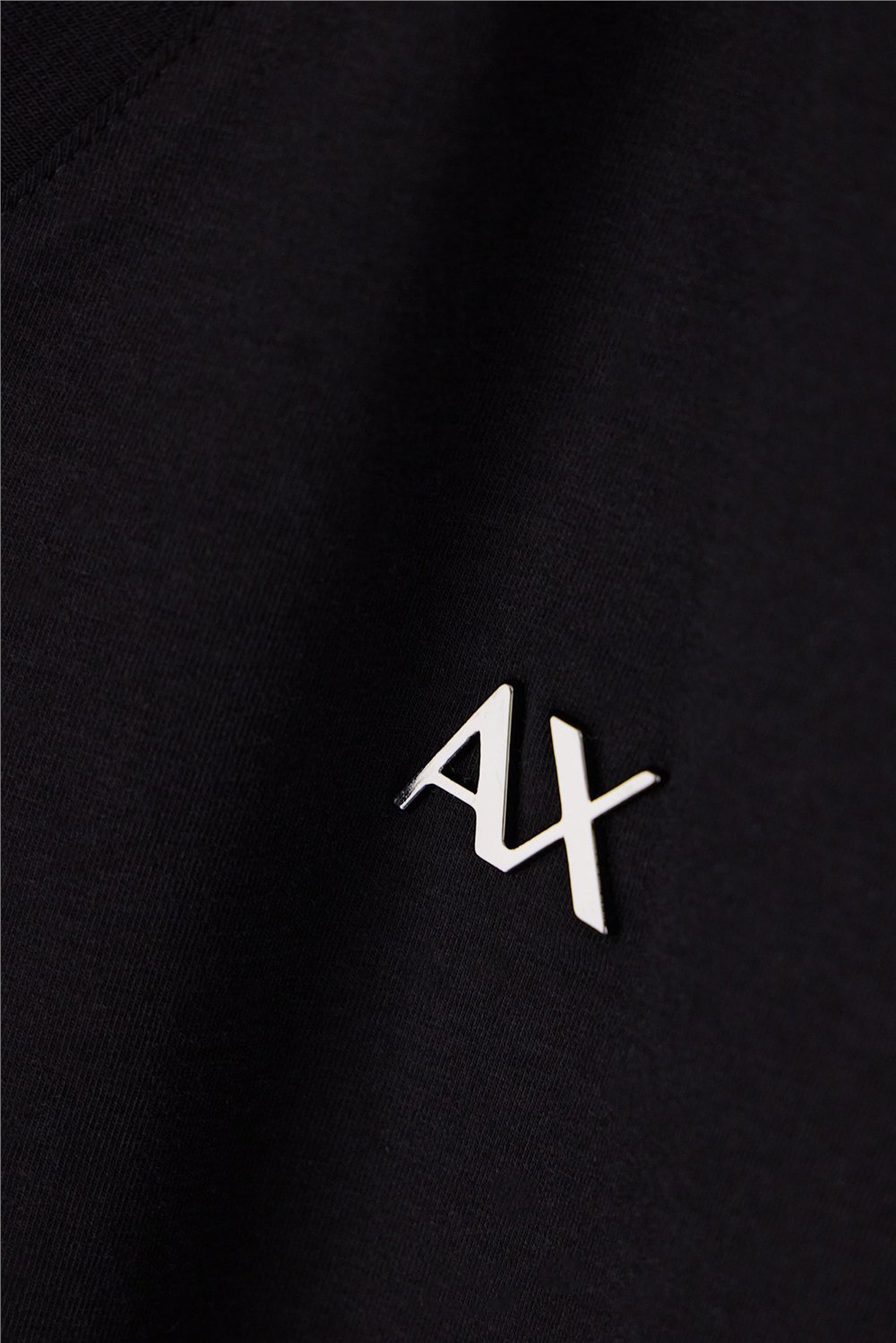 Armani Exchange Kadın Bisiklet Yaka T-Shirt Siyah