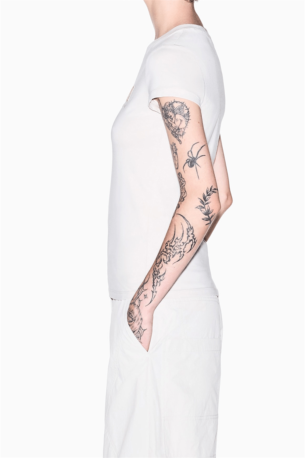 Armani Exchange Kadın Bisiklet Yaka T-Shirt