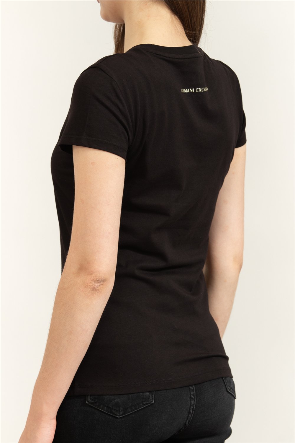 Armani Exchange Kadın Bisiklet Yaka T-Shirt
