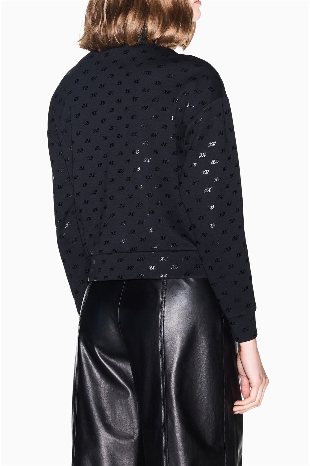 Armani Exchange Kadın Fermuarlı Sweatshirt
