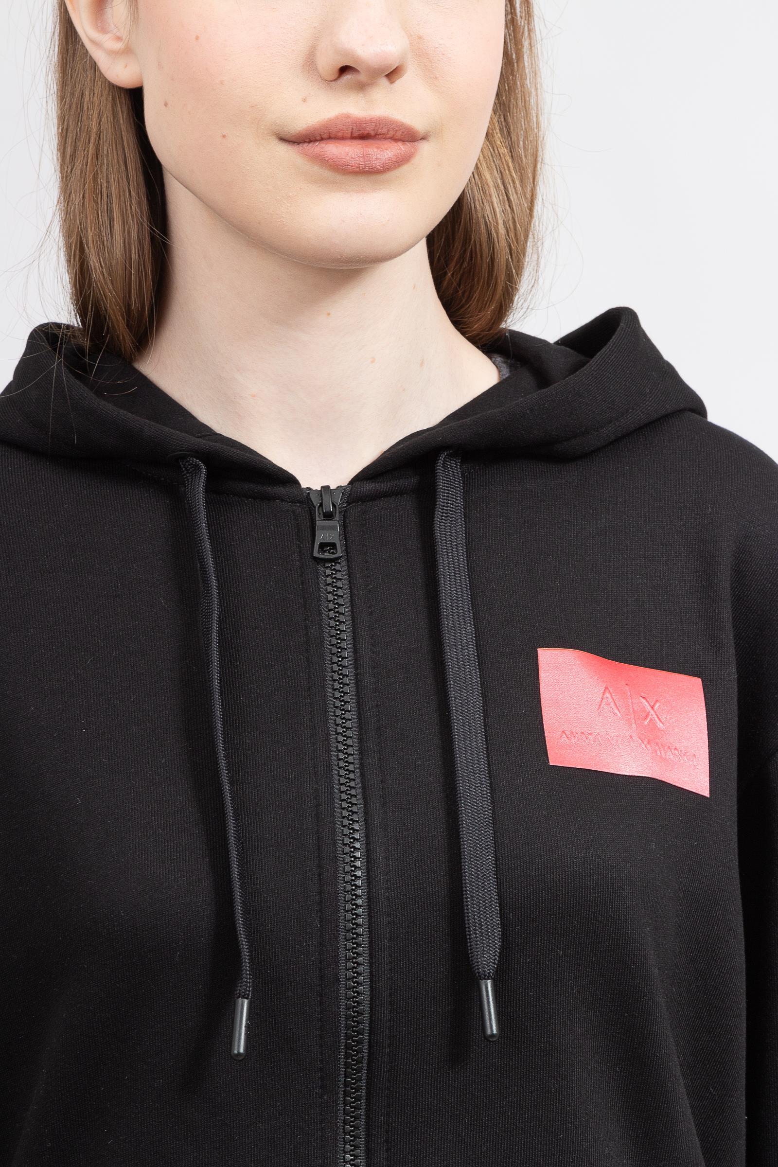 Armani Exchange Kadın Fermuarlı Sweatshirt