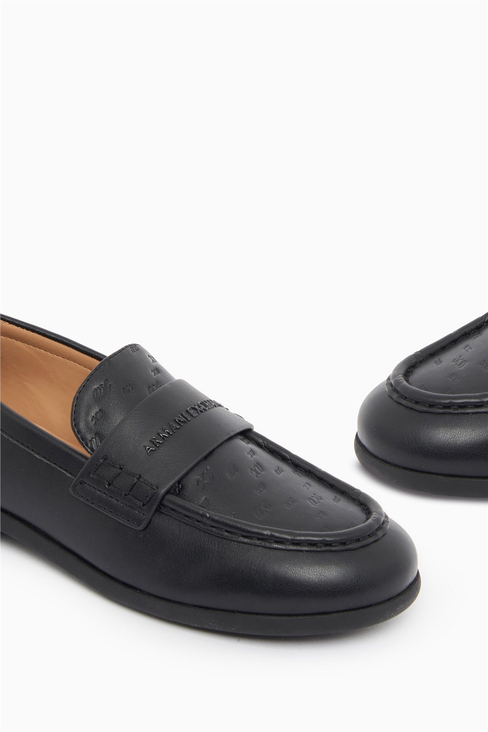 Armani Exchange Kadın Loafer Siyah