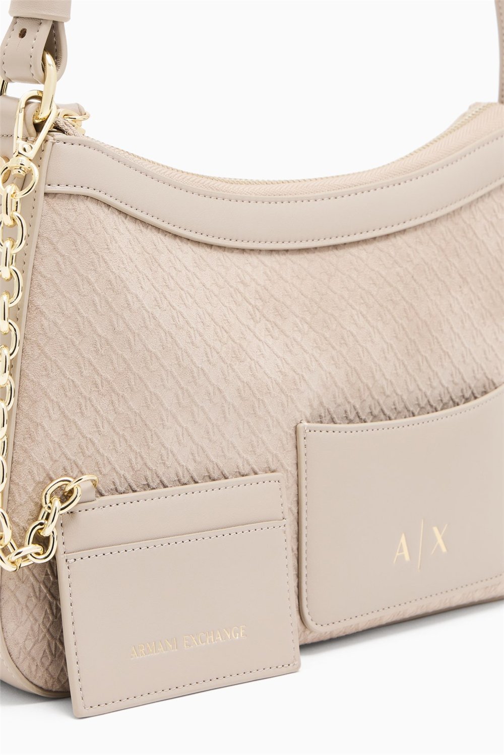Armani Exchange Kadın Omuz Çantası Kum beji