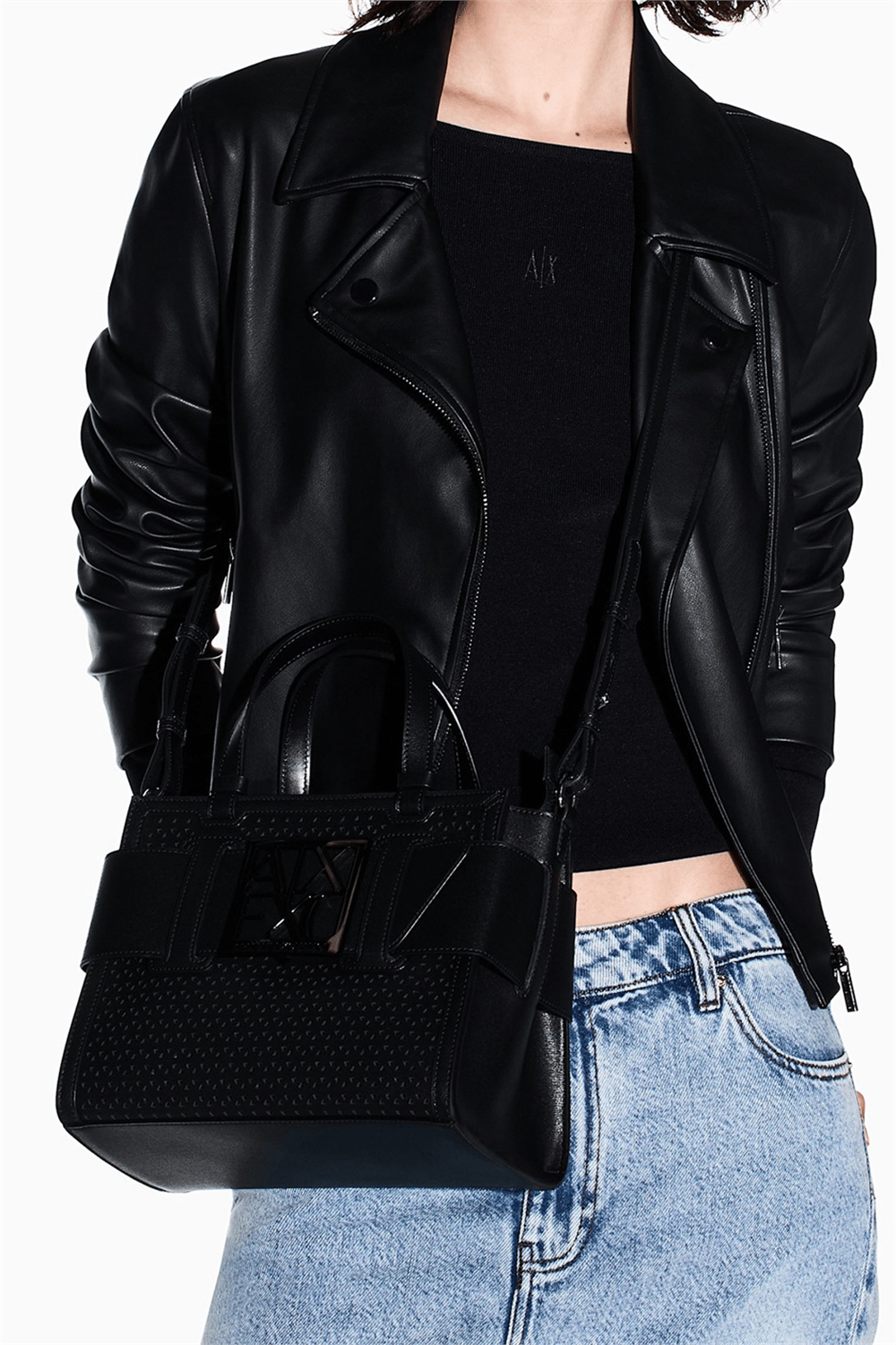 Armani Exchange Kadın Omuz Çantası Siyah