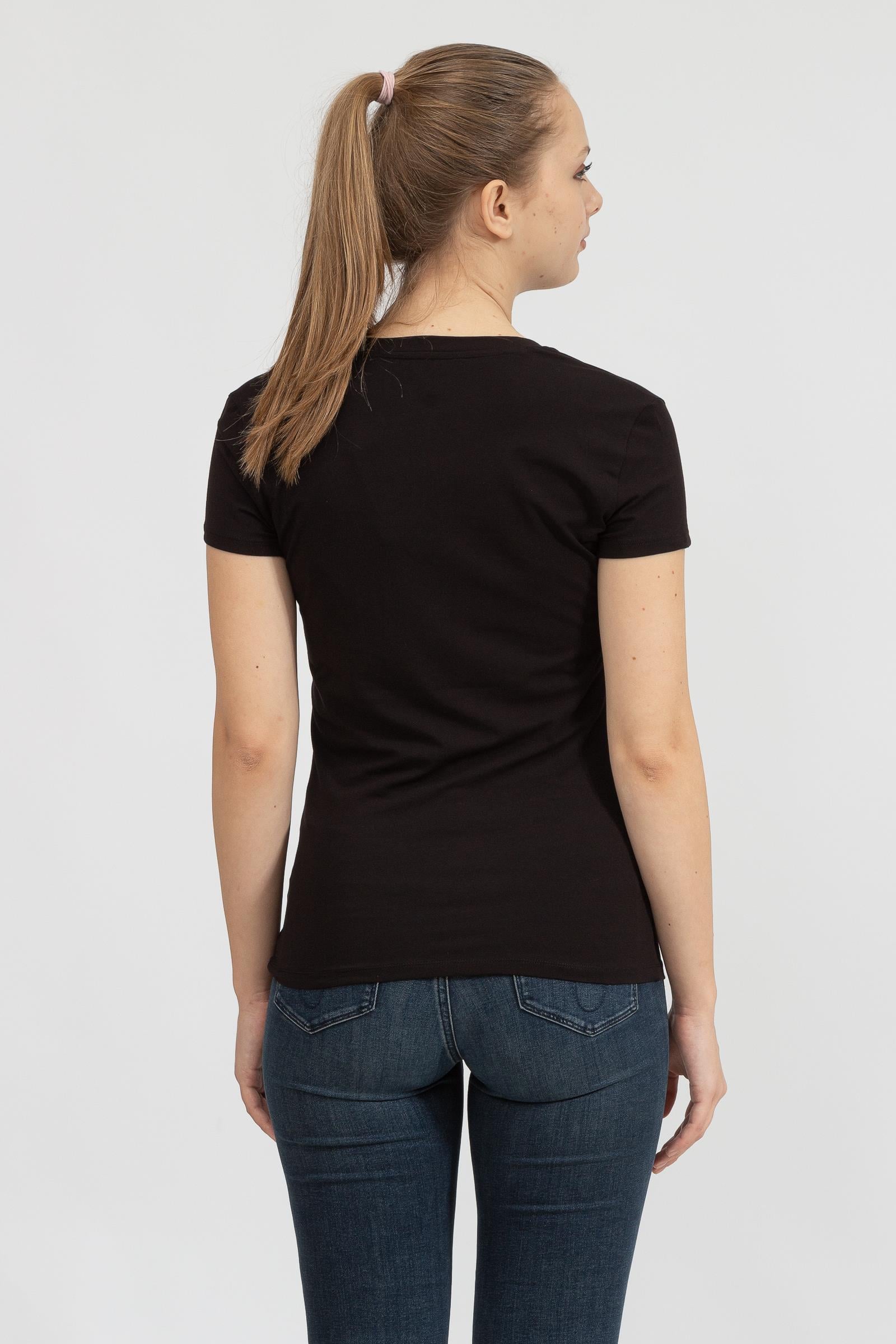 Armani Exchange Kadın V Yaka T-Shirt