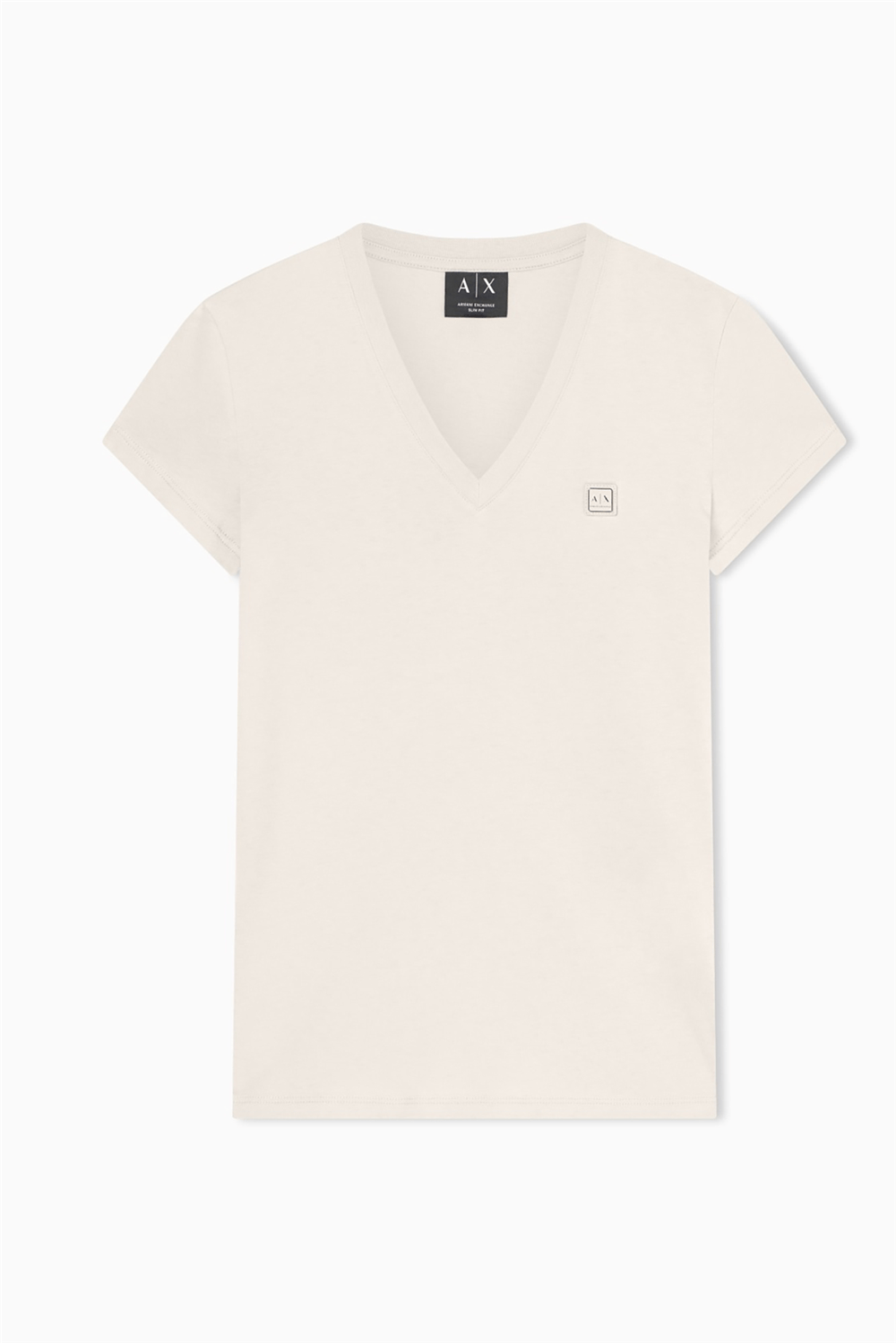 Armani Exchange Kadın V Yaka T-Shirt Çok Renkli