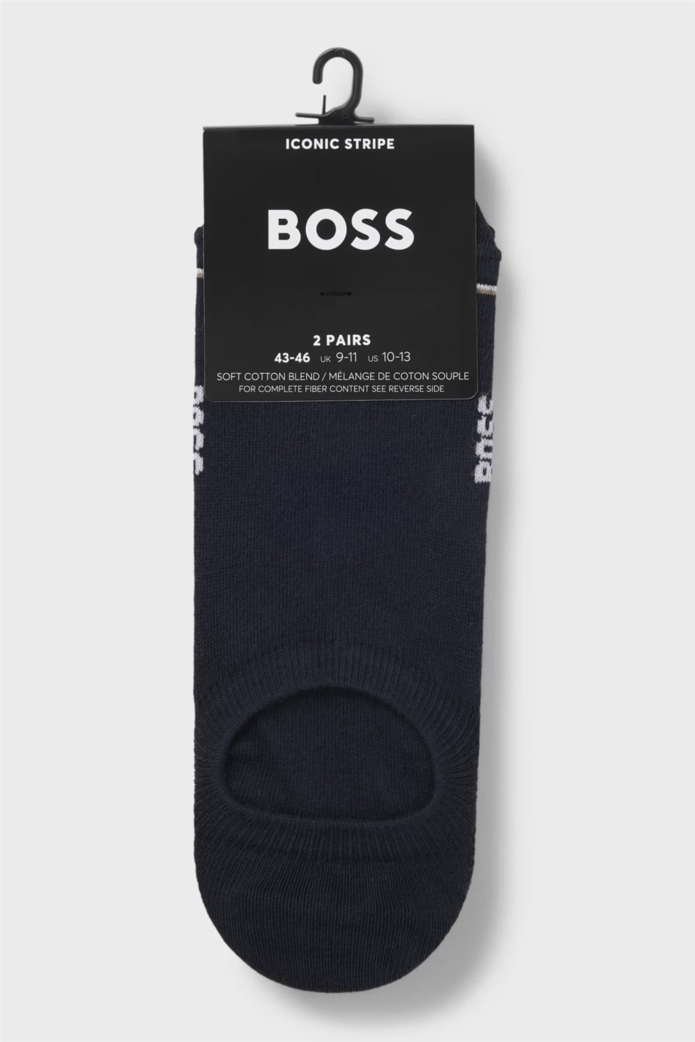 Boss 2P Lc Iconic Cc Erkek 2li Çorap Mavi