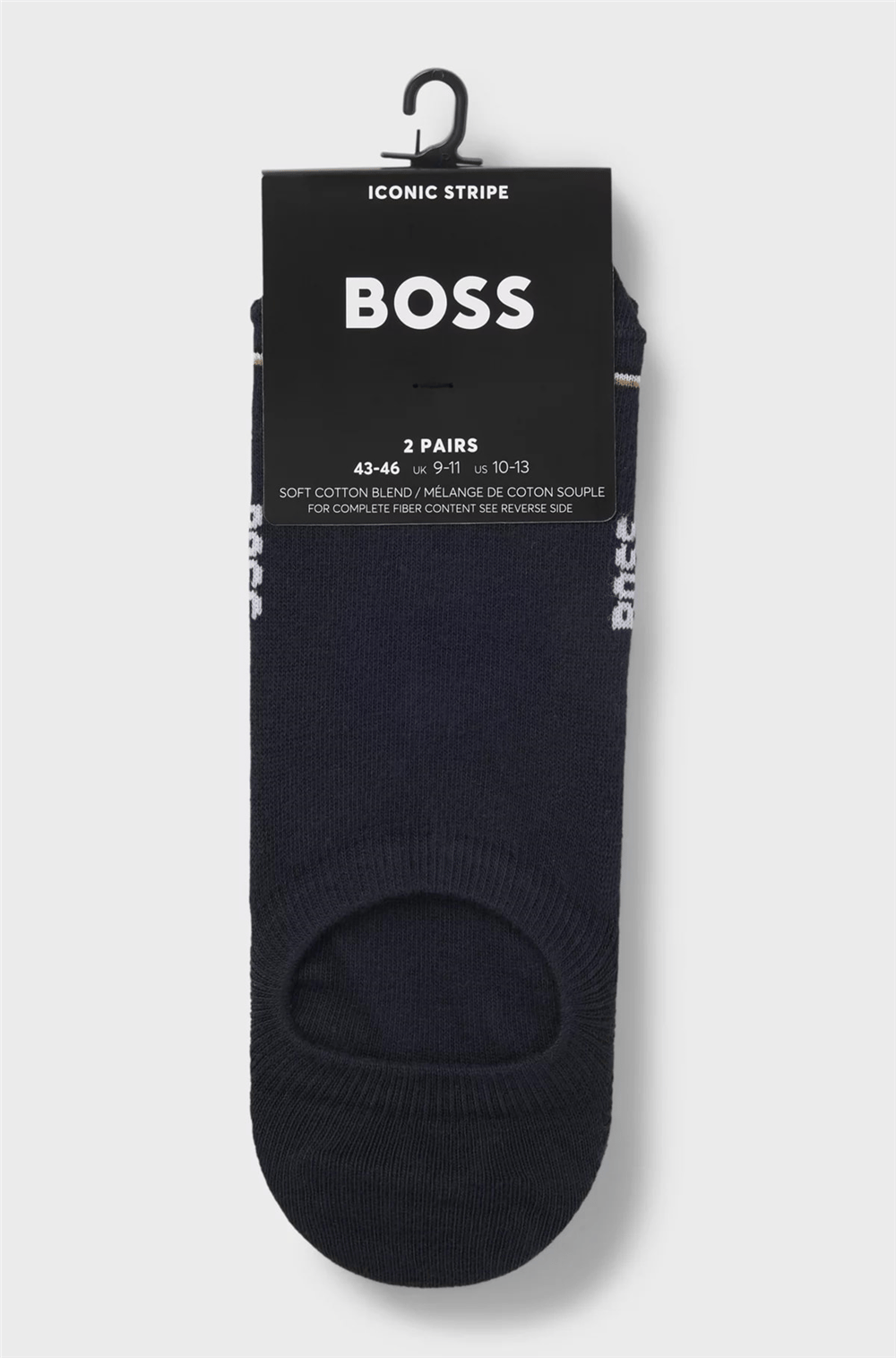 Boss 2P Lc Iconic Cc Erkek 2li Çorap Mavi