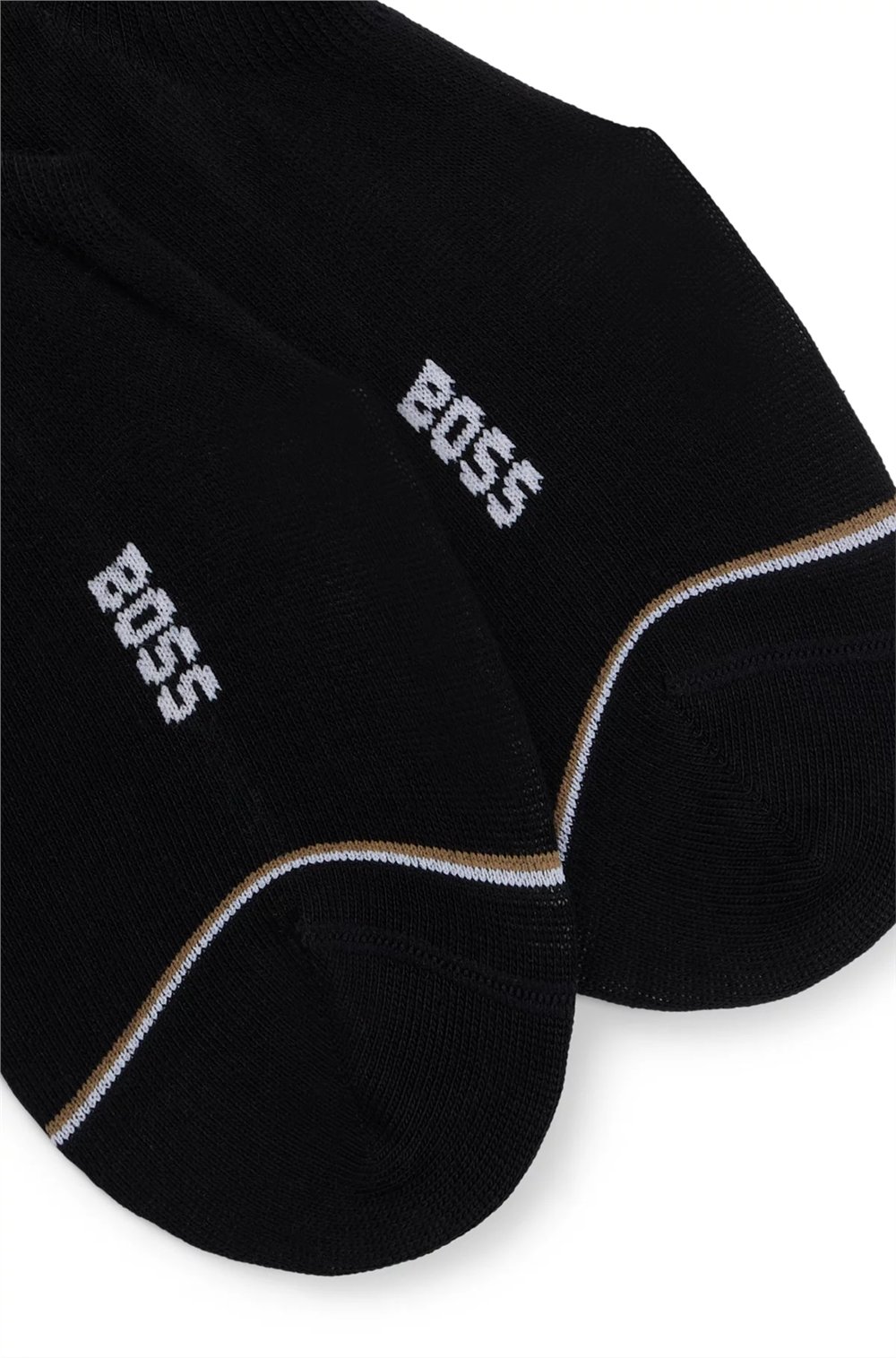 Boss 2P Lc Iconic Cc Erkek 2li Çorap Siyah