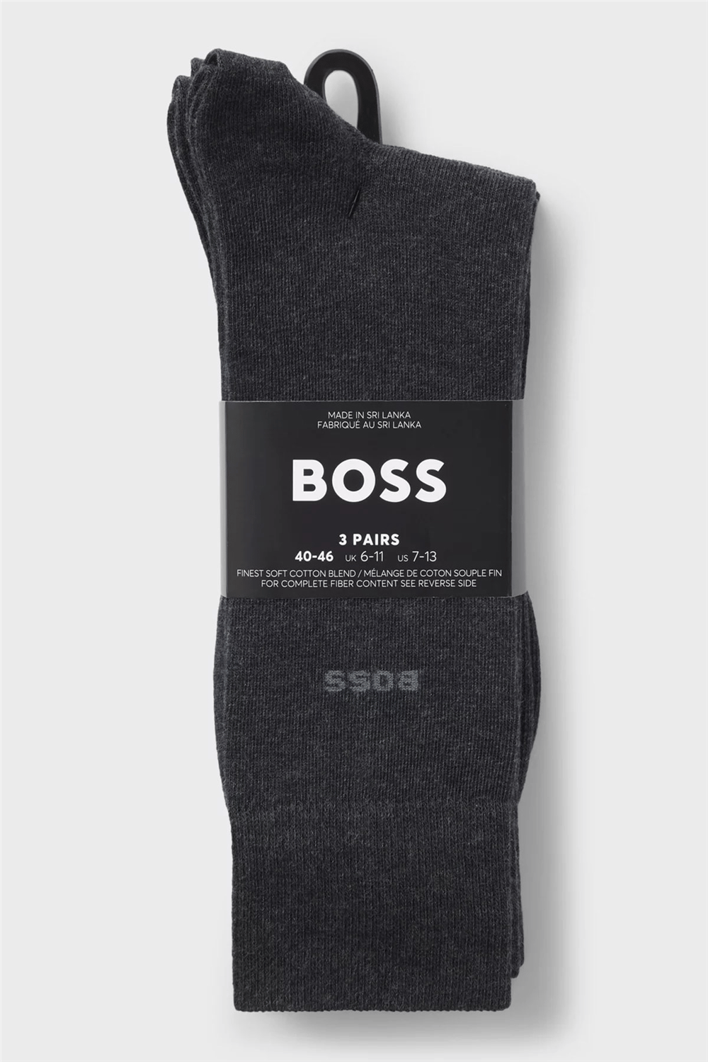 Boss 3P RS Uni CC Erkek 3lü Çorap Çok Renkli