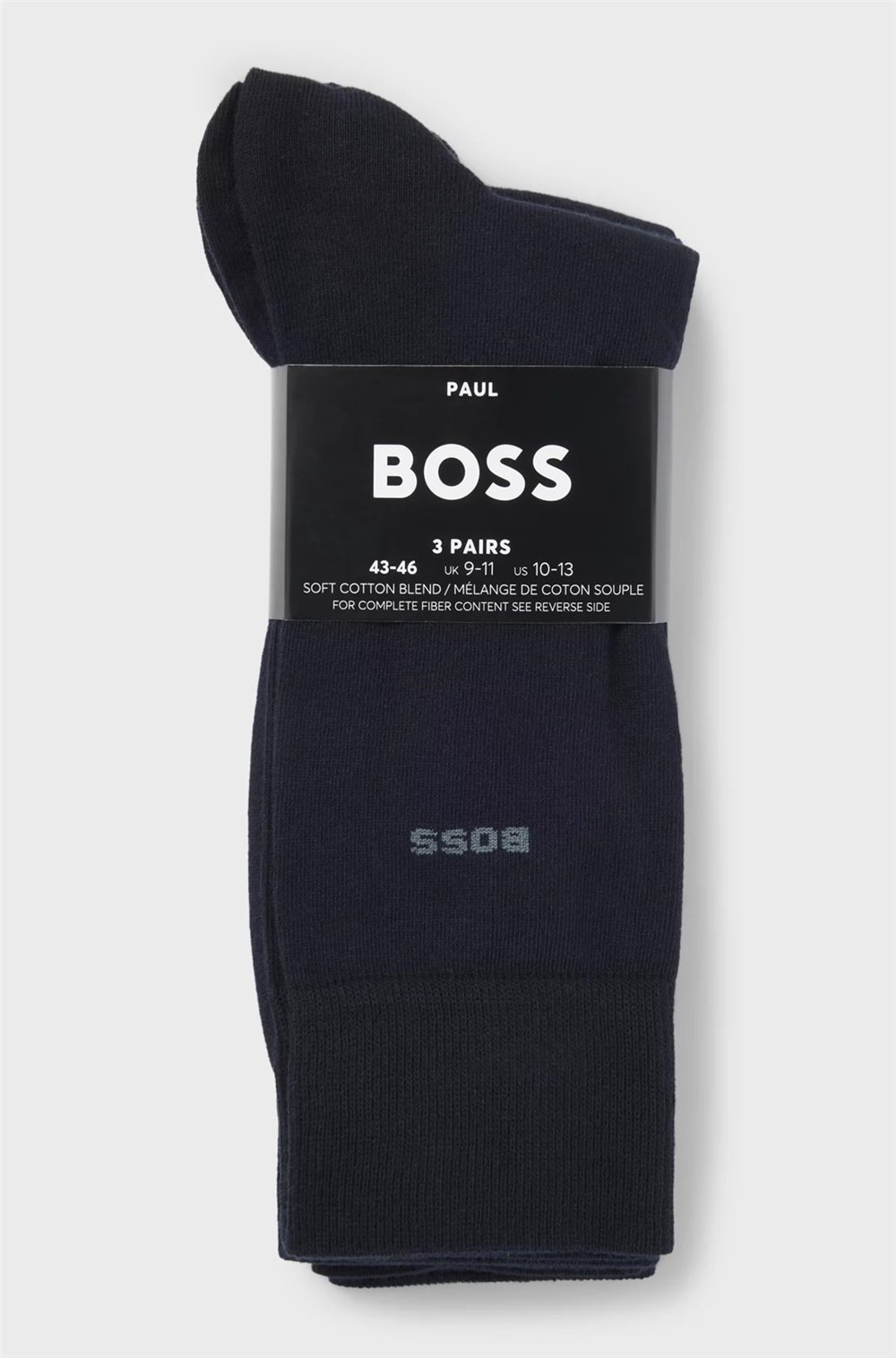 Boss 3P RS Uni CC Erkek 3lü Çorap Mavi
