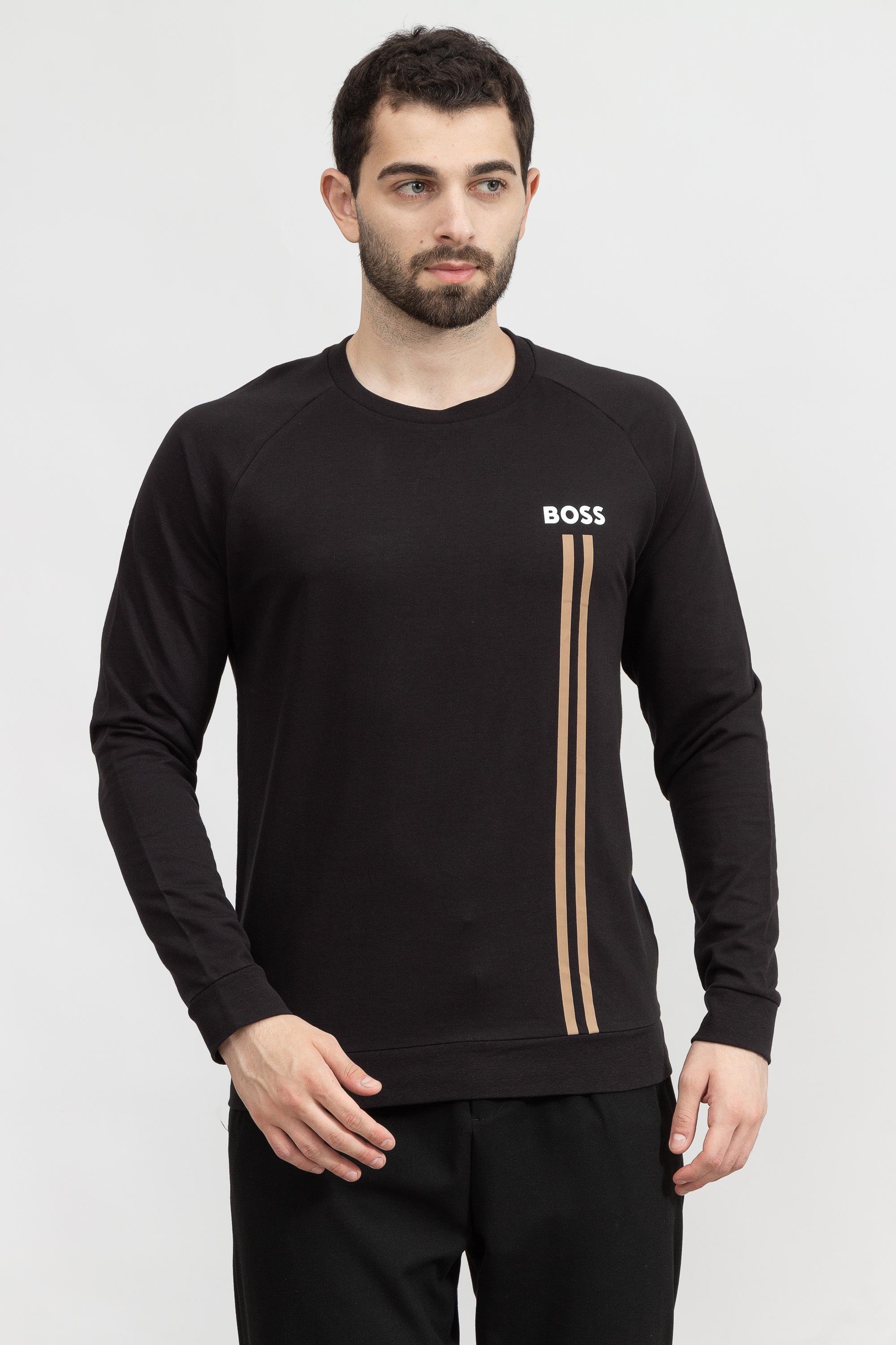Boss Authentic Erkek Bisiklet Yaka Sweatshirt